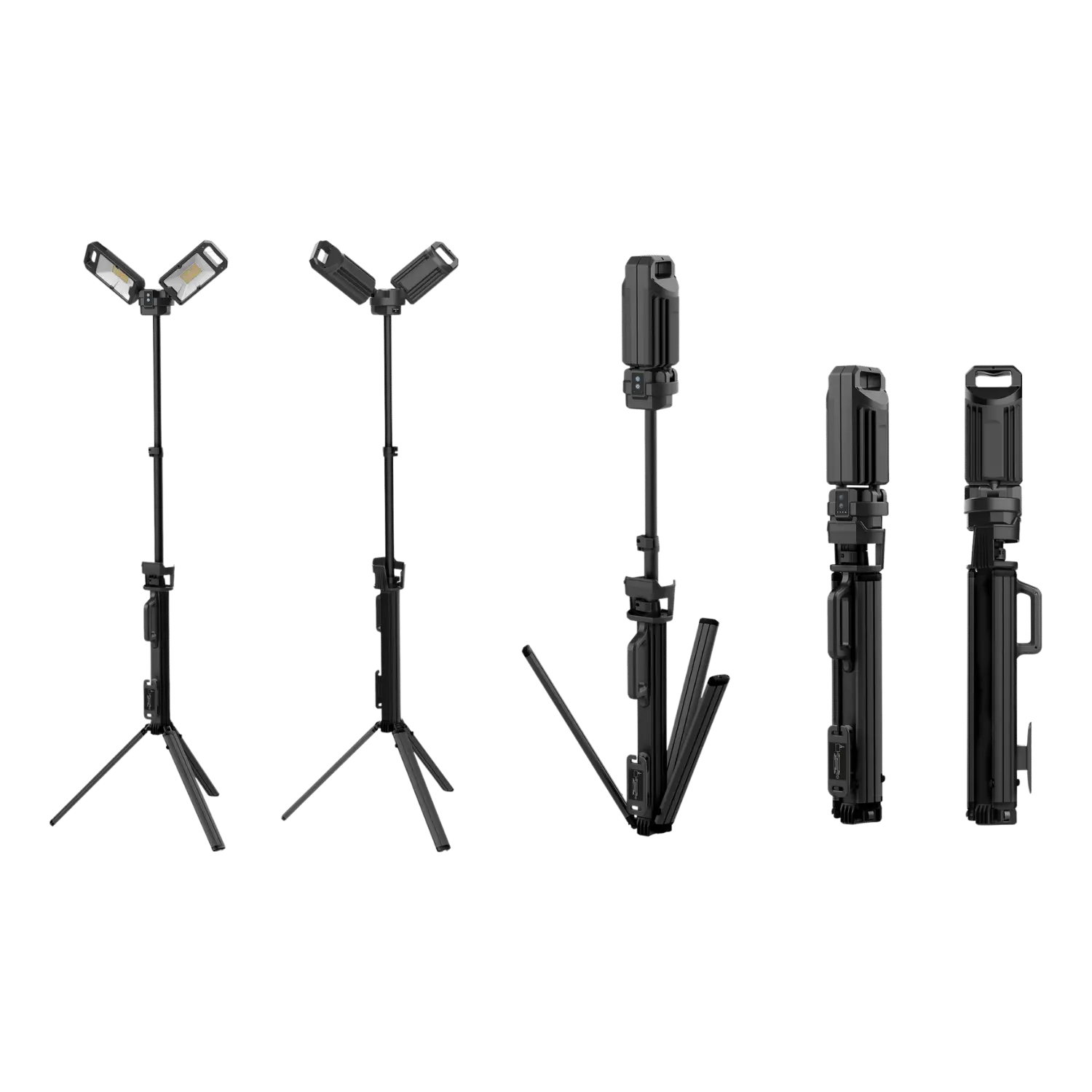 Lampe de chantier rechargeable & dimmable (60w) - 5000 Lumens