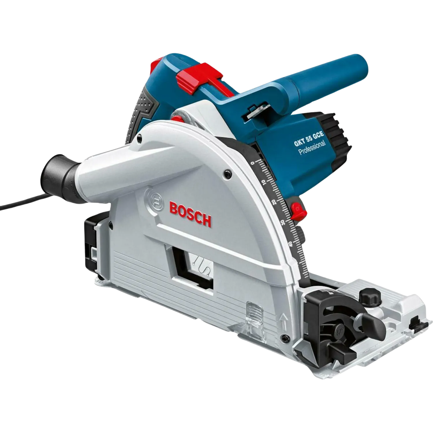 Scie circulaire plongeante GKT 55 GCE avec rail FSN 1400 (1400 W - 57 mm - Ø 160 x 20 mm)