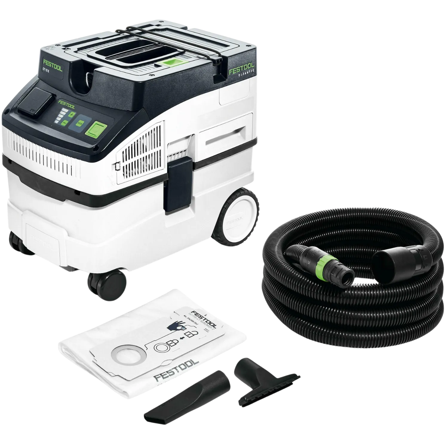 Aspirateur eau et poussière Cleantec CT 15 E