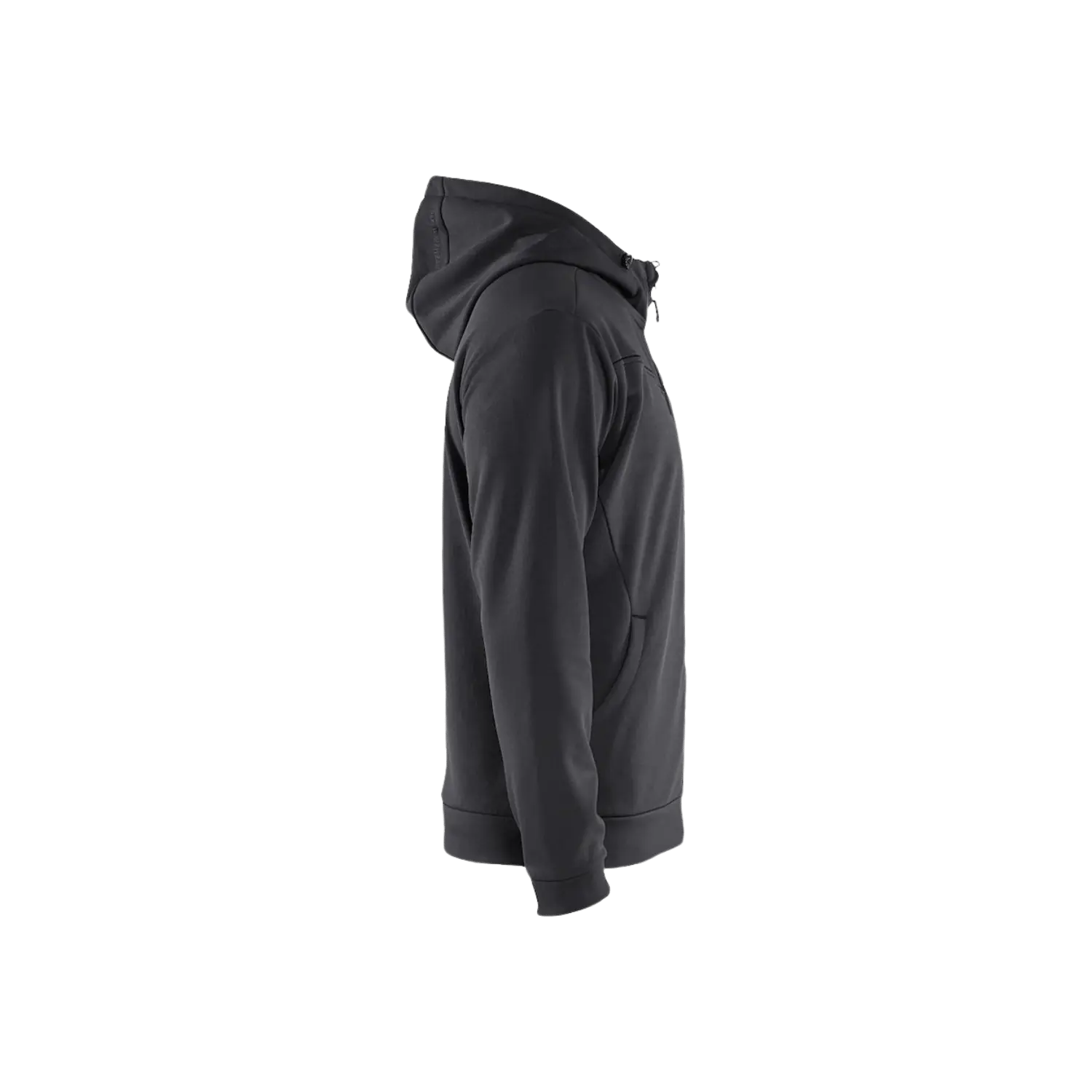 Hoodie zippée 3363/2526/9998 noir/gris - extra large