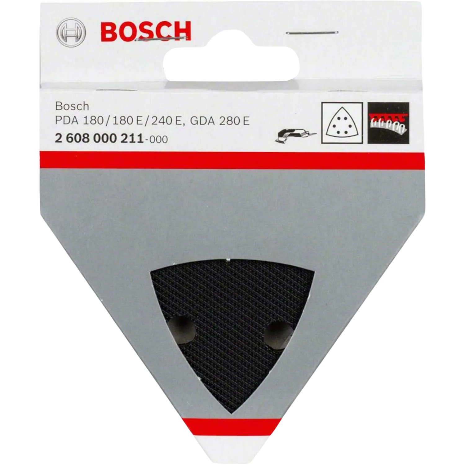 Plateau de ponçage pour types PDA180/240/GDA280