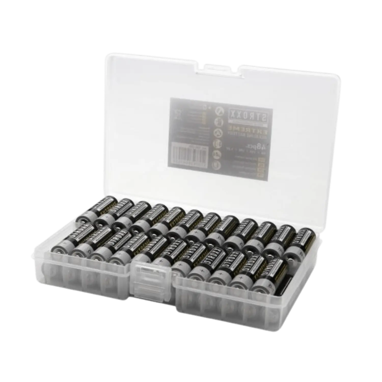 Boîte Batteries AA 48 pièces Extreme Alkaline LR6 1,5V