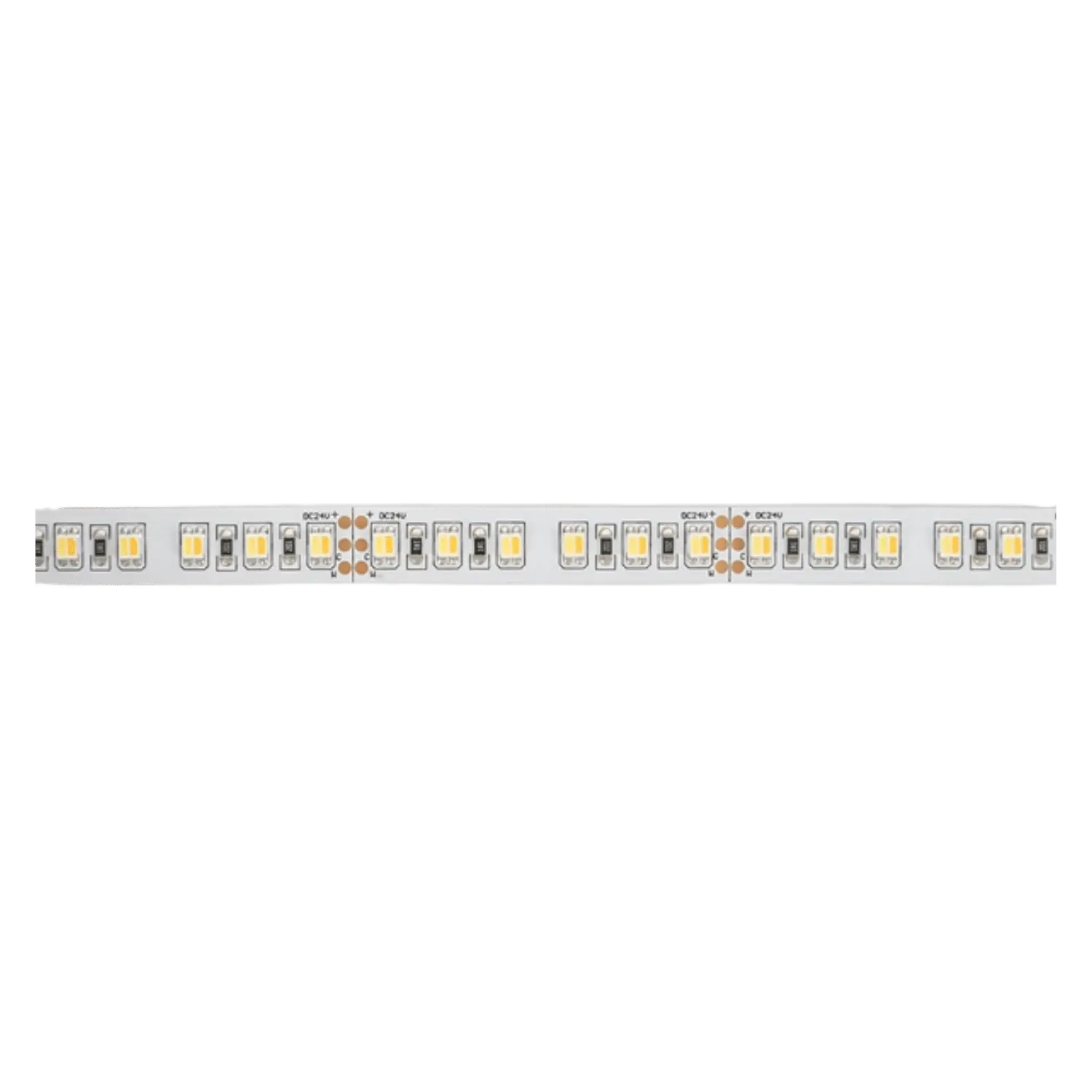 Bande LED professionnelle - de 2700 à 6500K - 120 leds/m - 5m - 10mm - 24VDC - IP20 - 17W/m