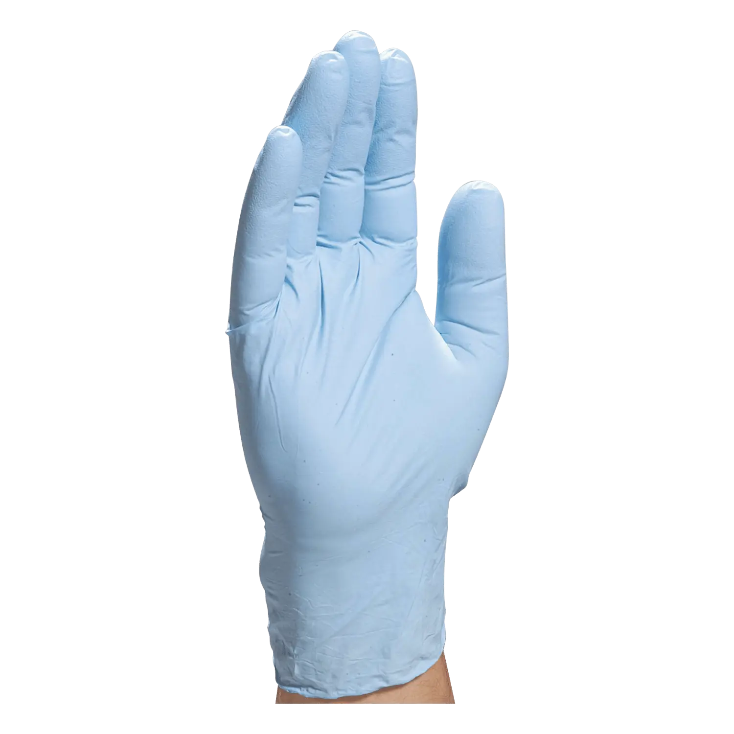 Distributeur de 100 gants jetables en nitrile non poudrés - taille 9/10 - V1400B100