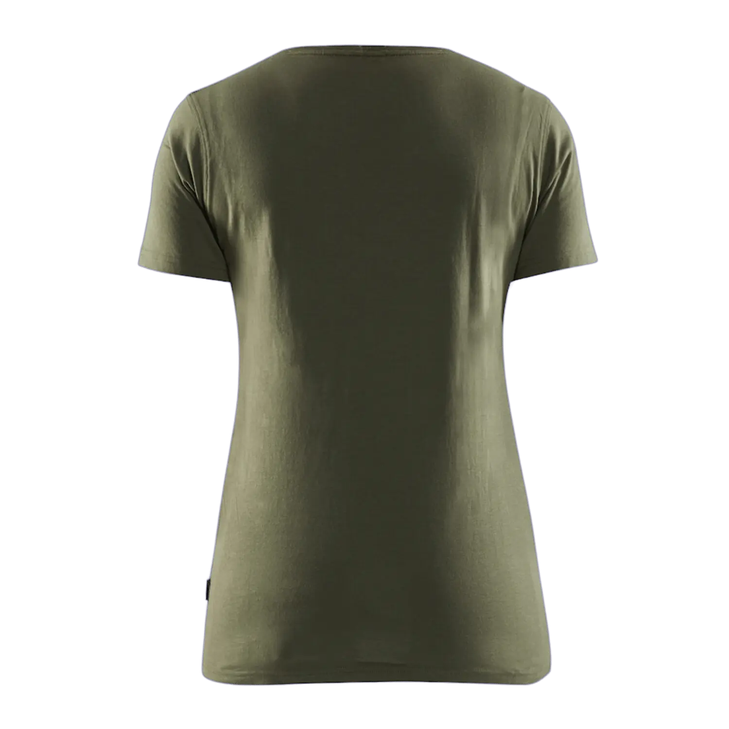 Dames T-shirt met 3D-print 3431/1042/4109 - herfstgroen - large