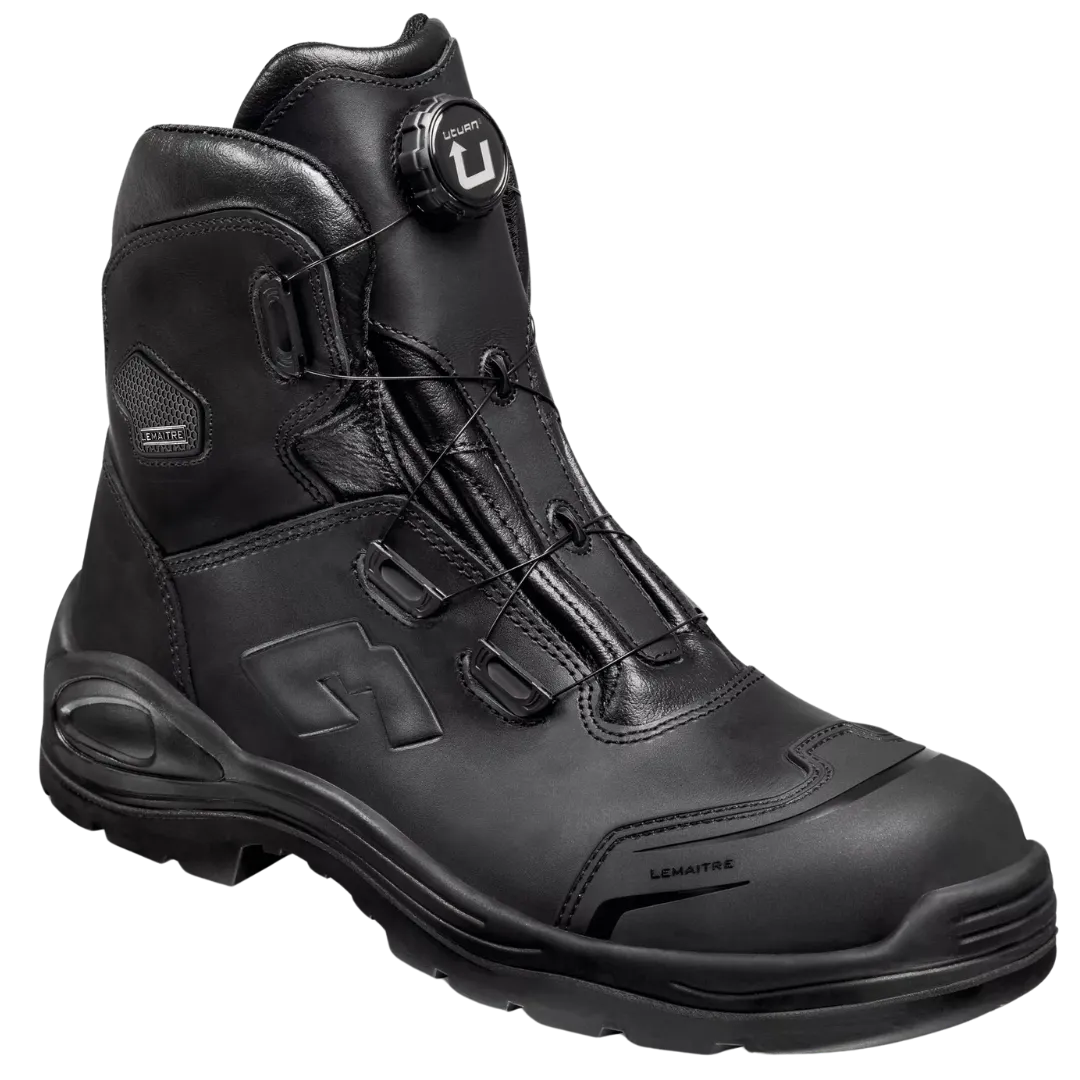 Balder S3 chaussure de sécurité haute (noir, pointure 44, système U‑Turn)