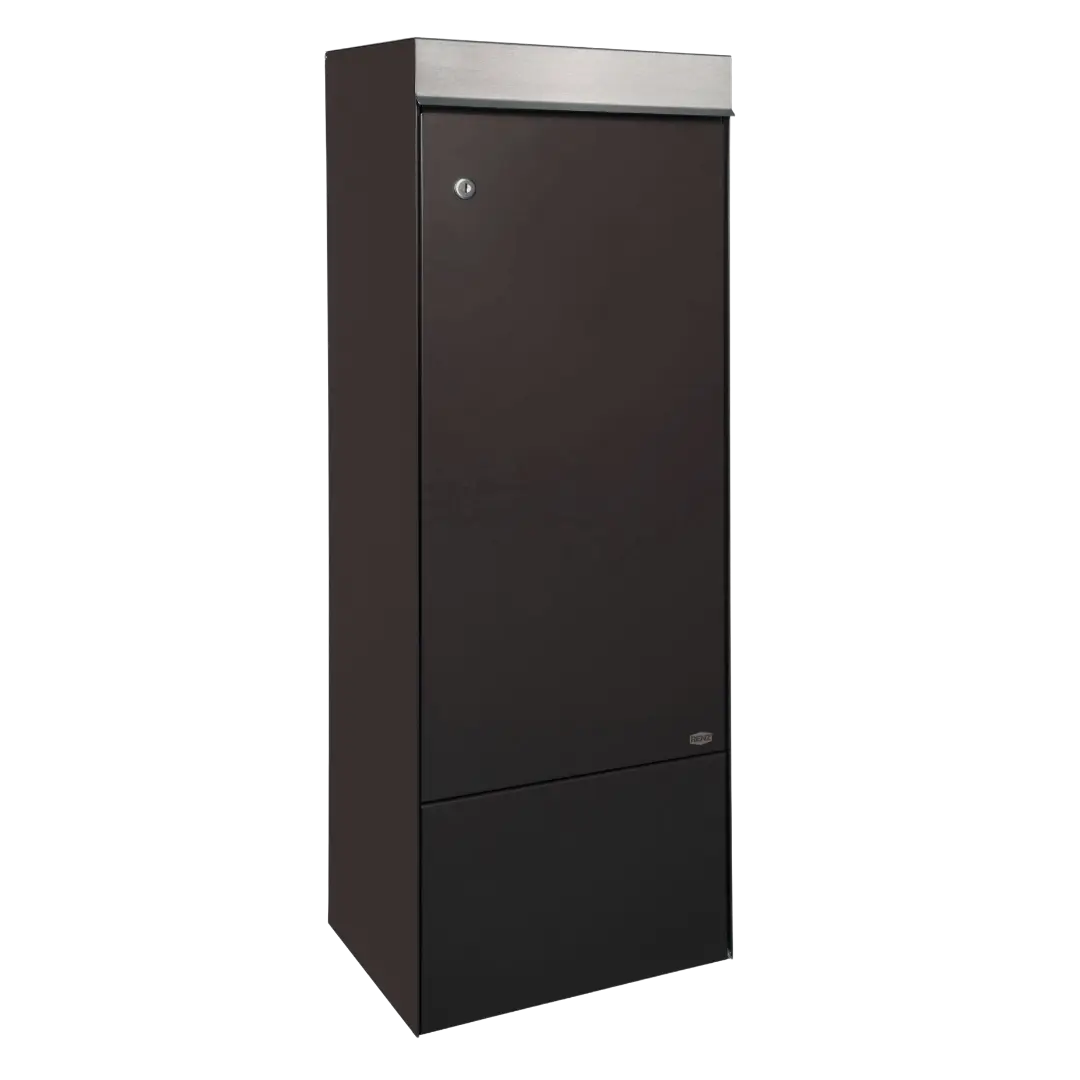 Boîte aux lettres pour colis PARCELLO M (382x1152x335mm, RAL9005 Noir)