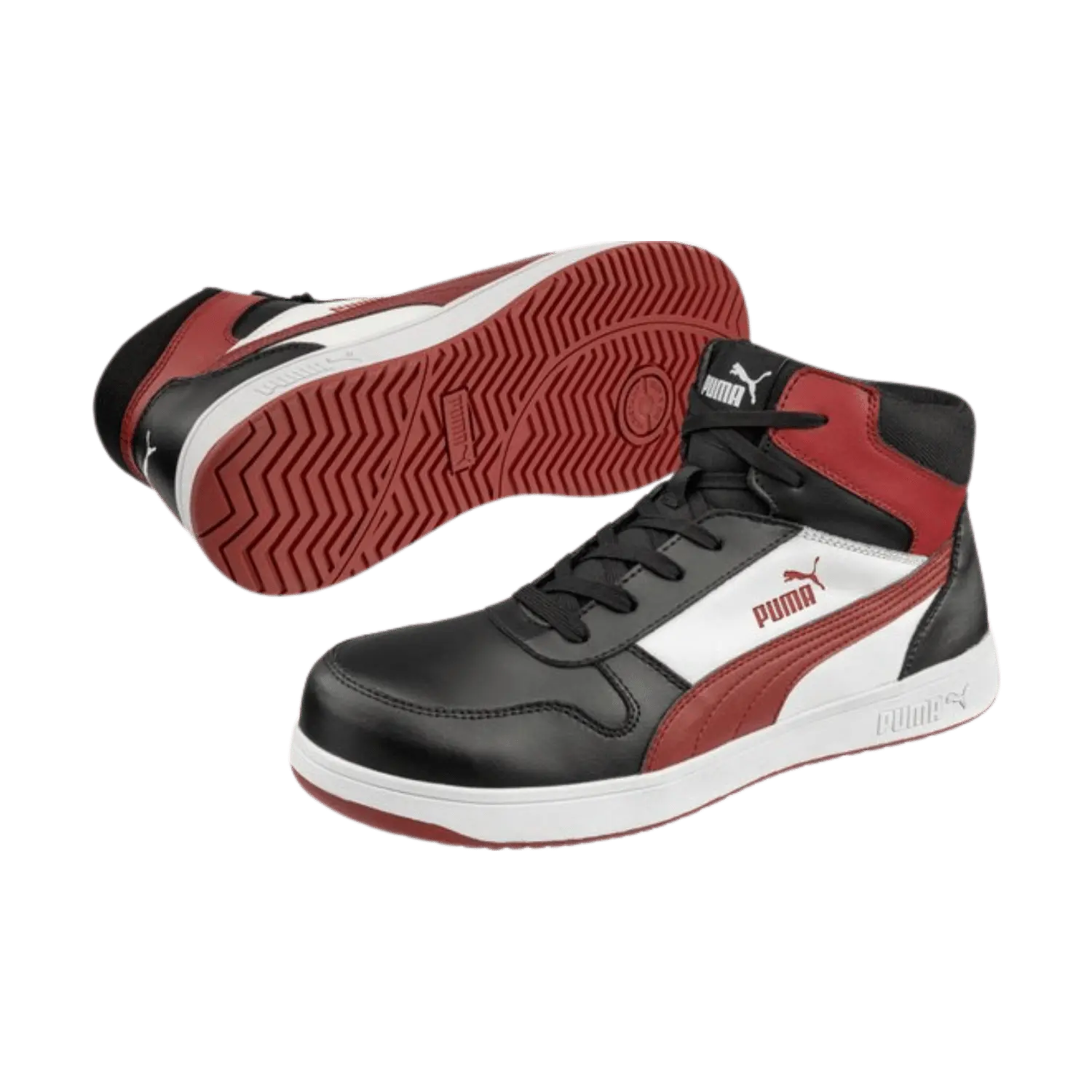 Chaussure de sécurité haute Frontcourt Mid S3L ESD FO HRO SR - noir/blanc/rouge - 41