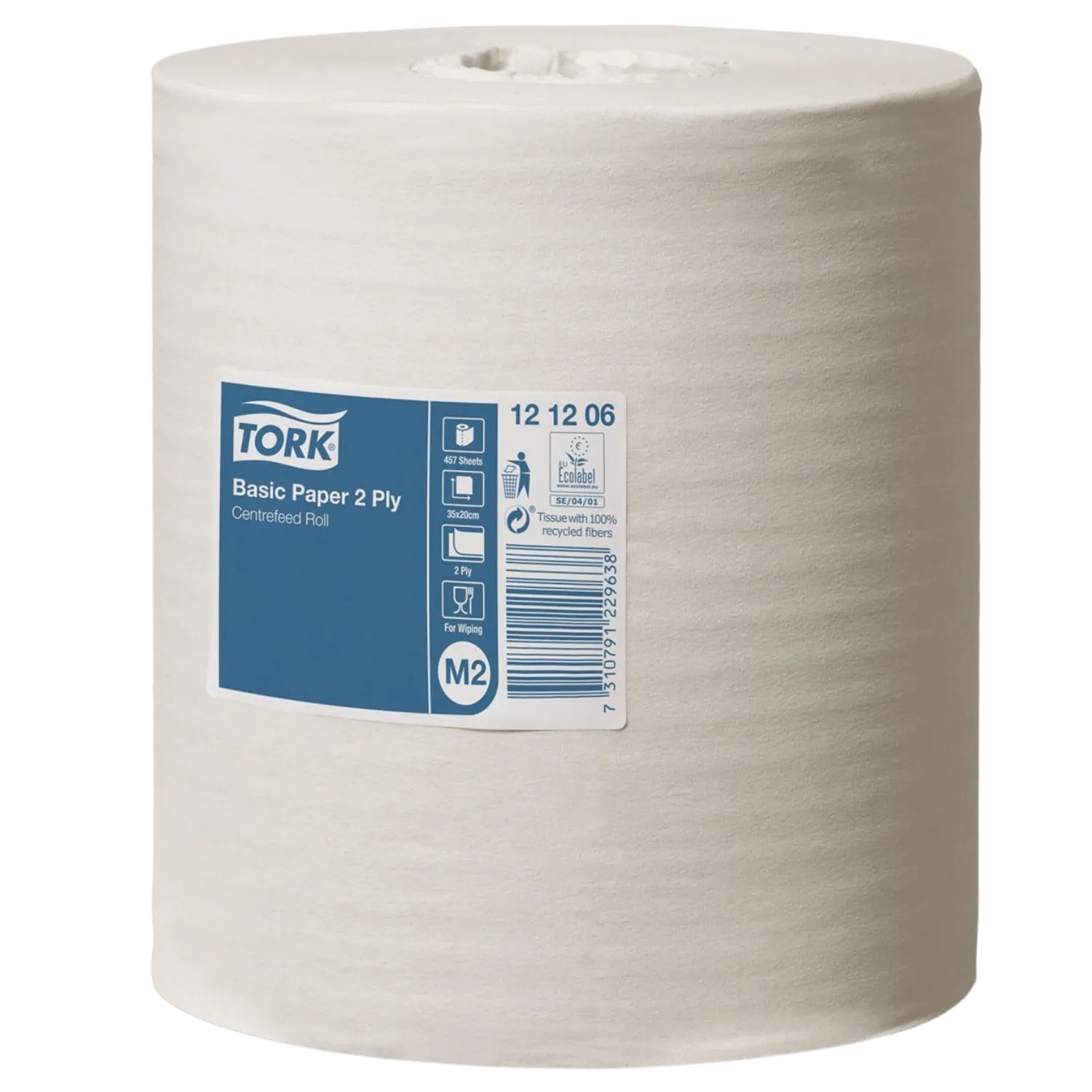 Pack (6 rouleaux) papier blanc 20 cm x 160 m - 121206