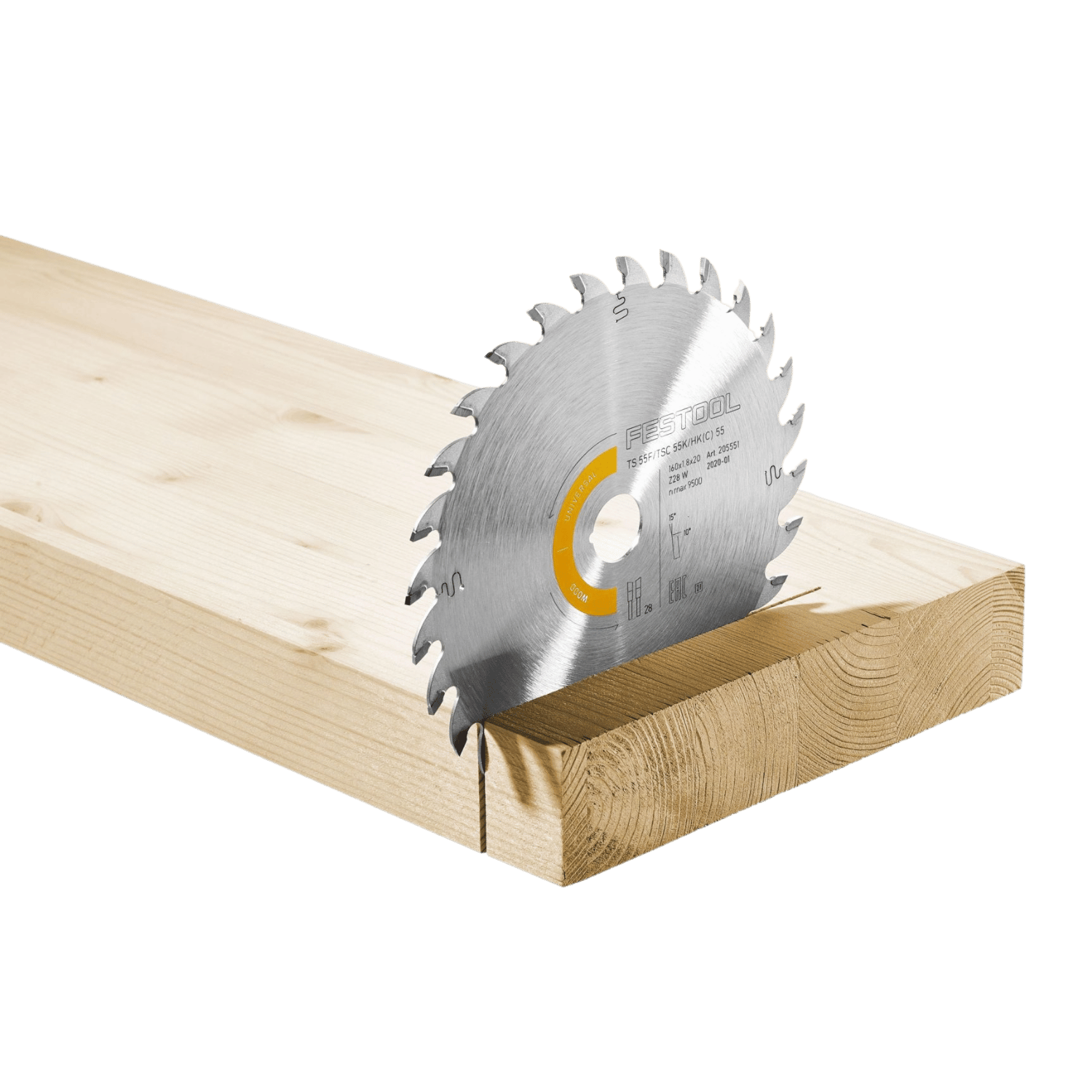 Cirkelzaagblad ø 160 x 1.8 x 20 mm z28 wood universal (universeel)