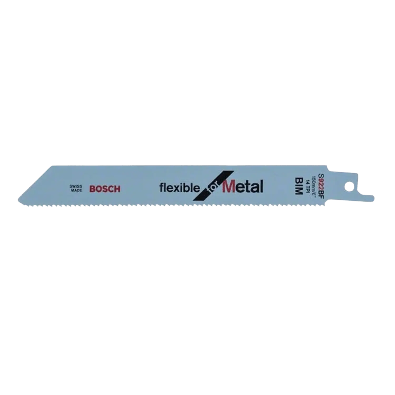 Lames de scie sabre (100 pcs) pour métal S922 BF 150MM 2608656027