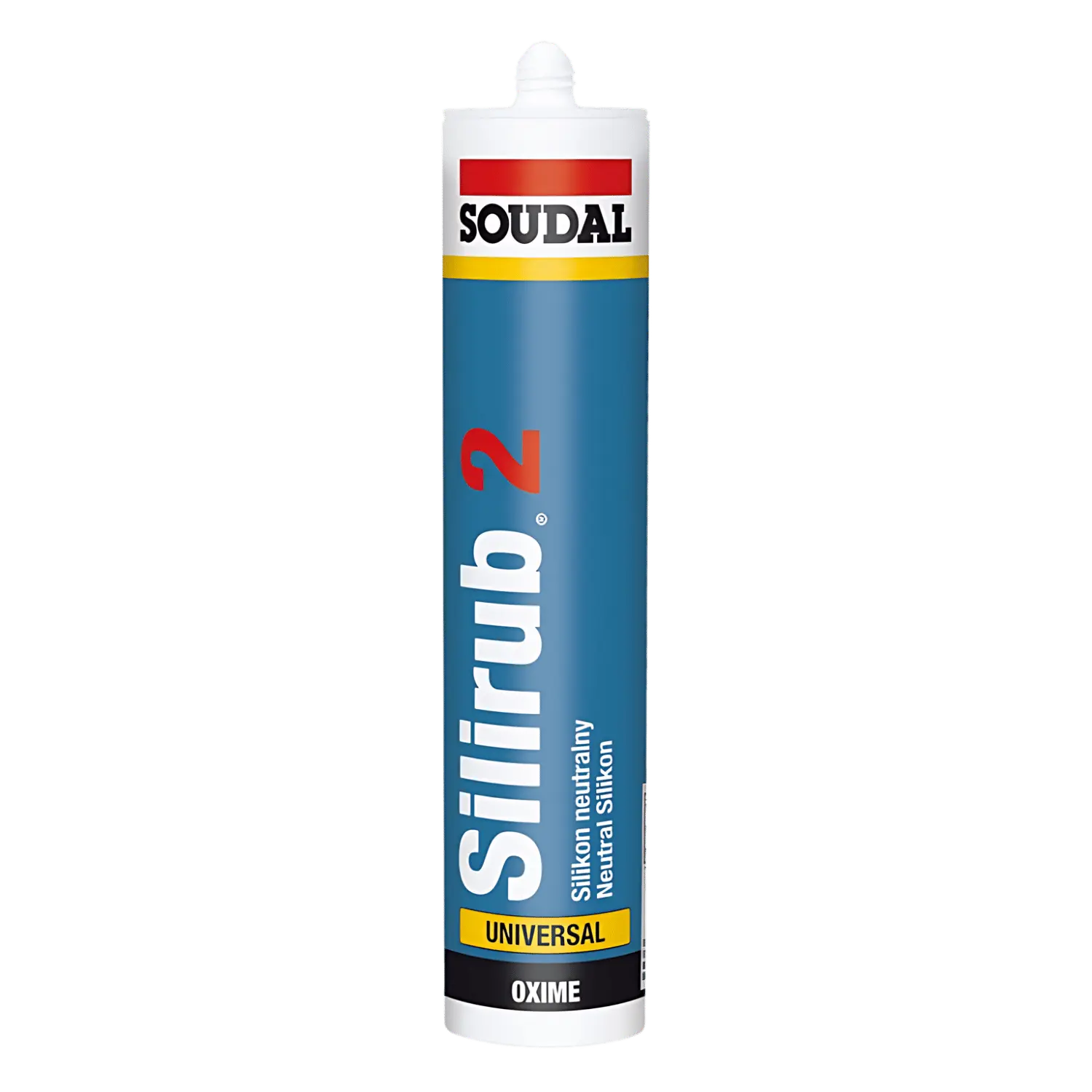 Silicone neutre Silirub 2 cartouche 300 ml - brun