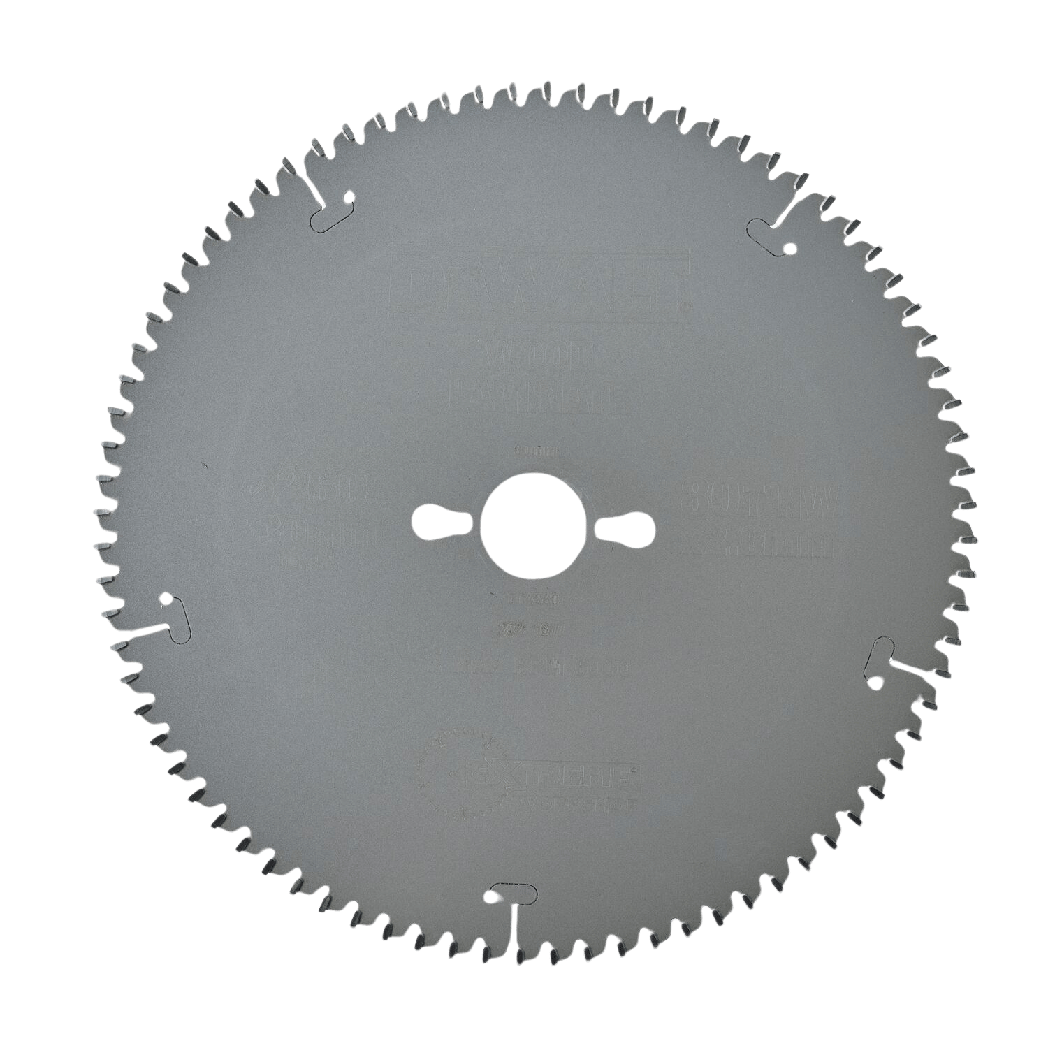 Lame de scie circulaire ø 260 x 2.6 x 30 mm z80 extrême (laminé + aluminium)