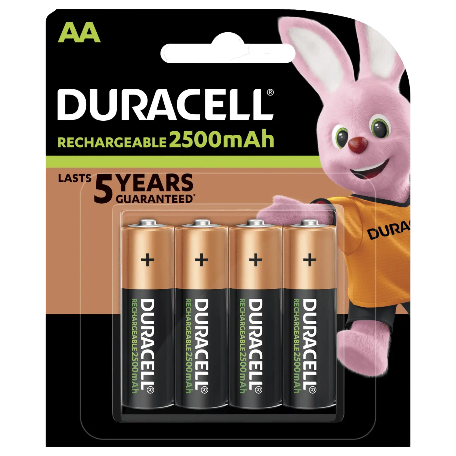 Batterij AA/ LR06 herlaadbaar - rechargeable ultra 2500 MAh - BLISTER 4ST