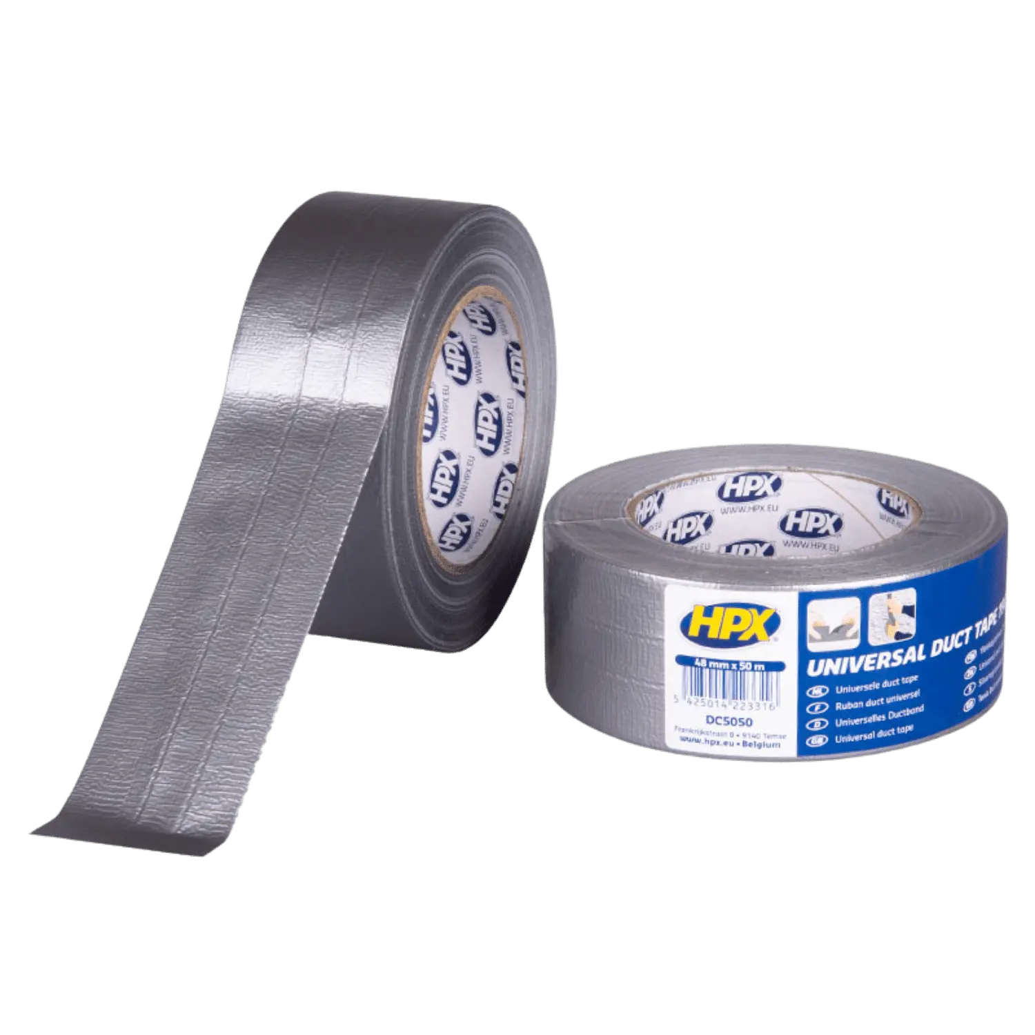 Duct tape 1900 - Zilver 48mm x 50m