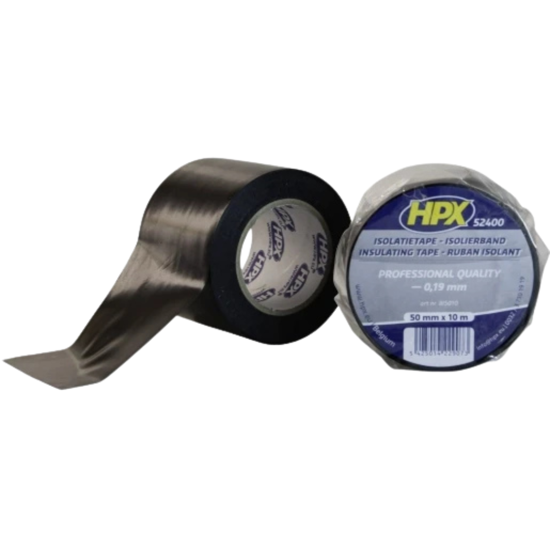 Ruban isolant PVC noir 50 mm x 10 m