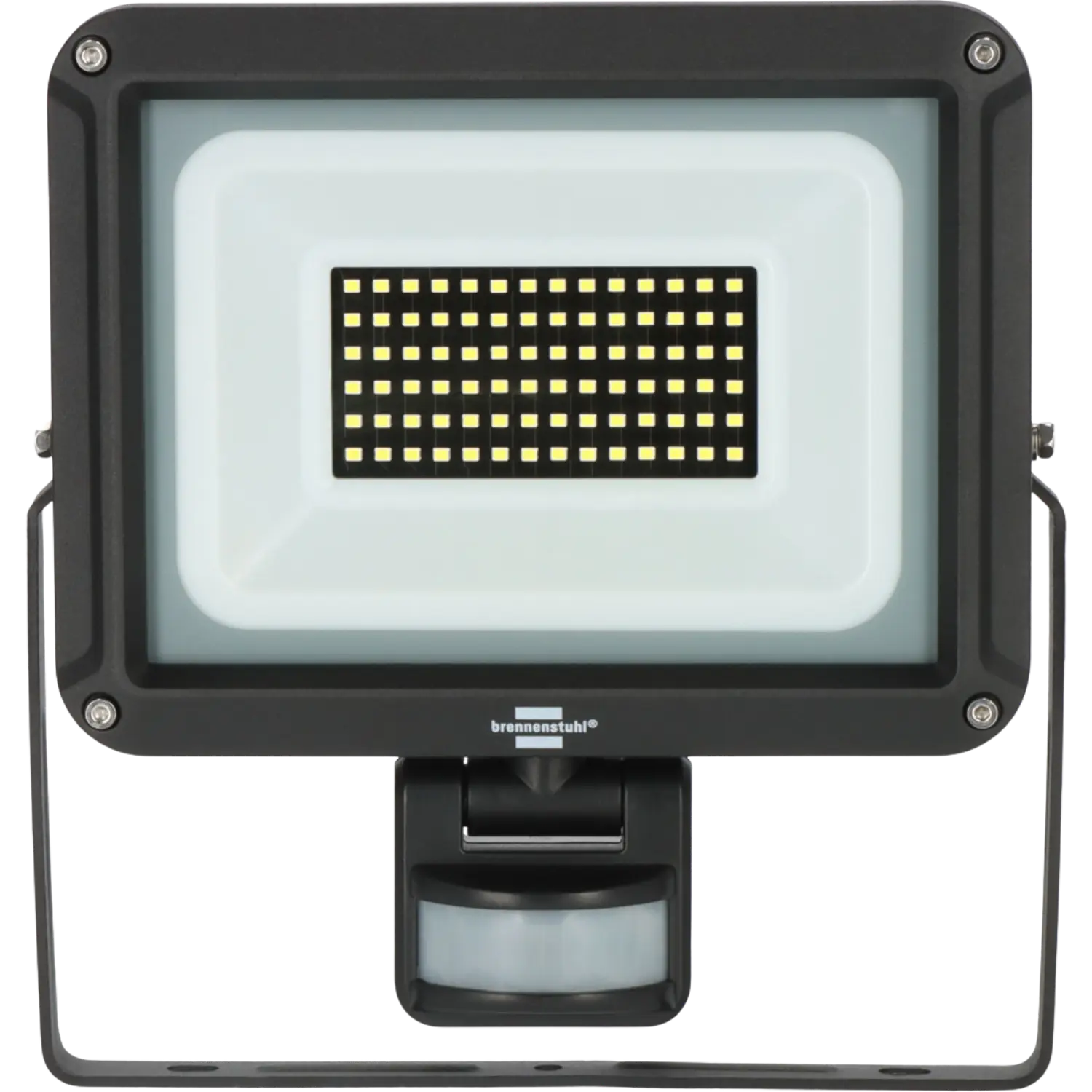 Spot mural LED 50W 5400lm avec détecteur de mouvement infrarouge 10m IP65 - 1171250542