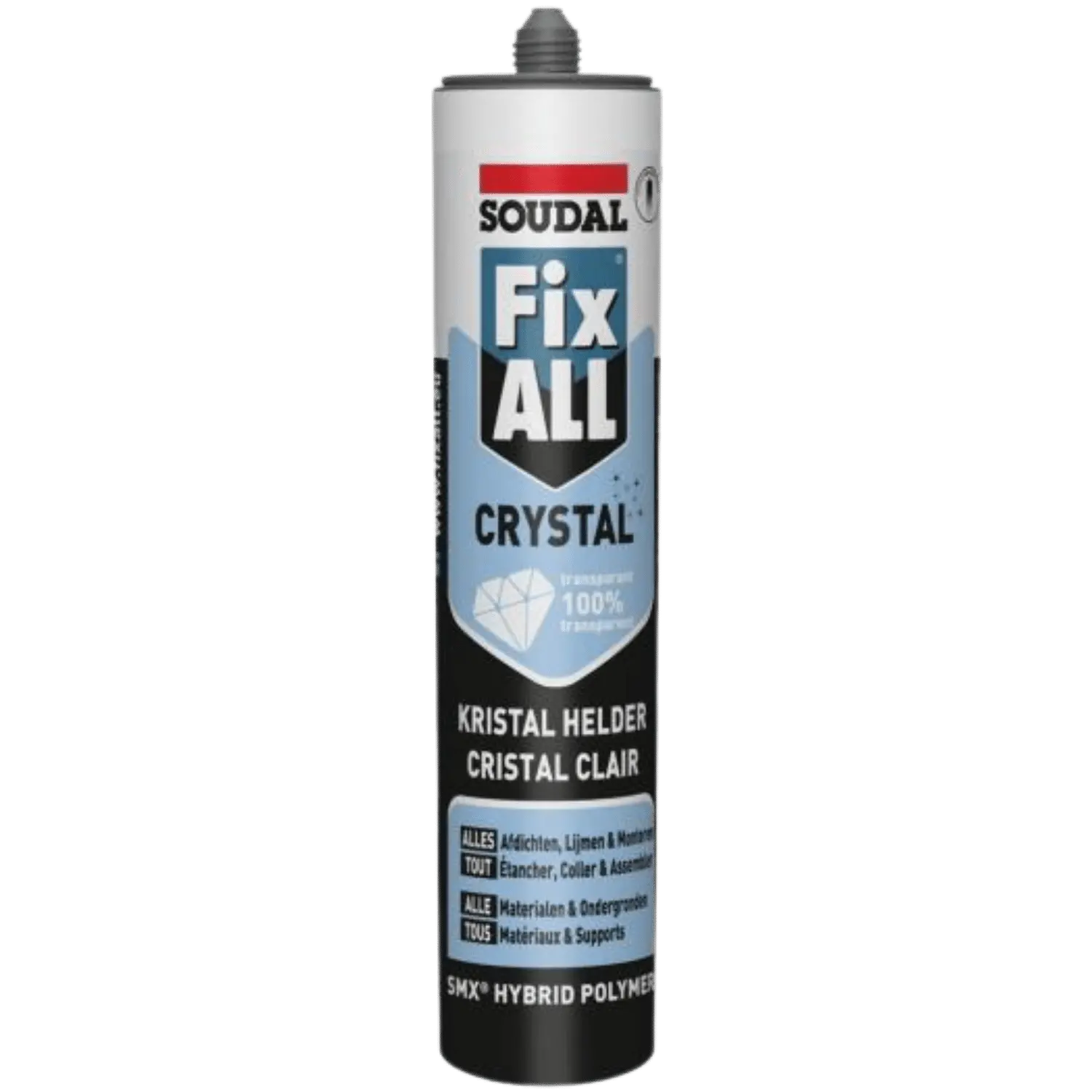 Tube 290 ml Colle - Fix-All Crystal Transparent