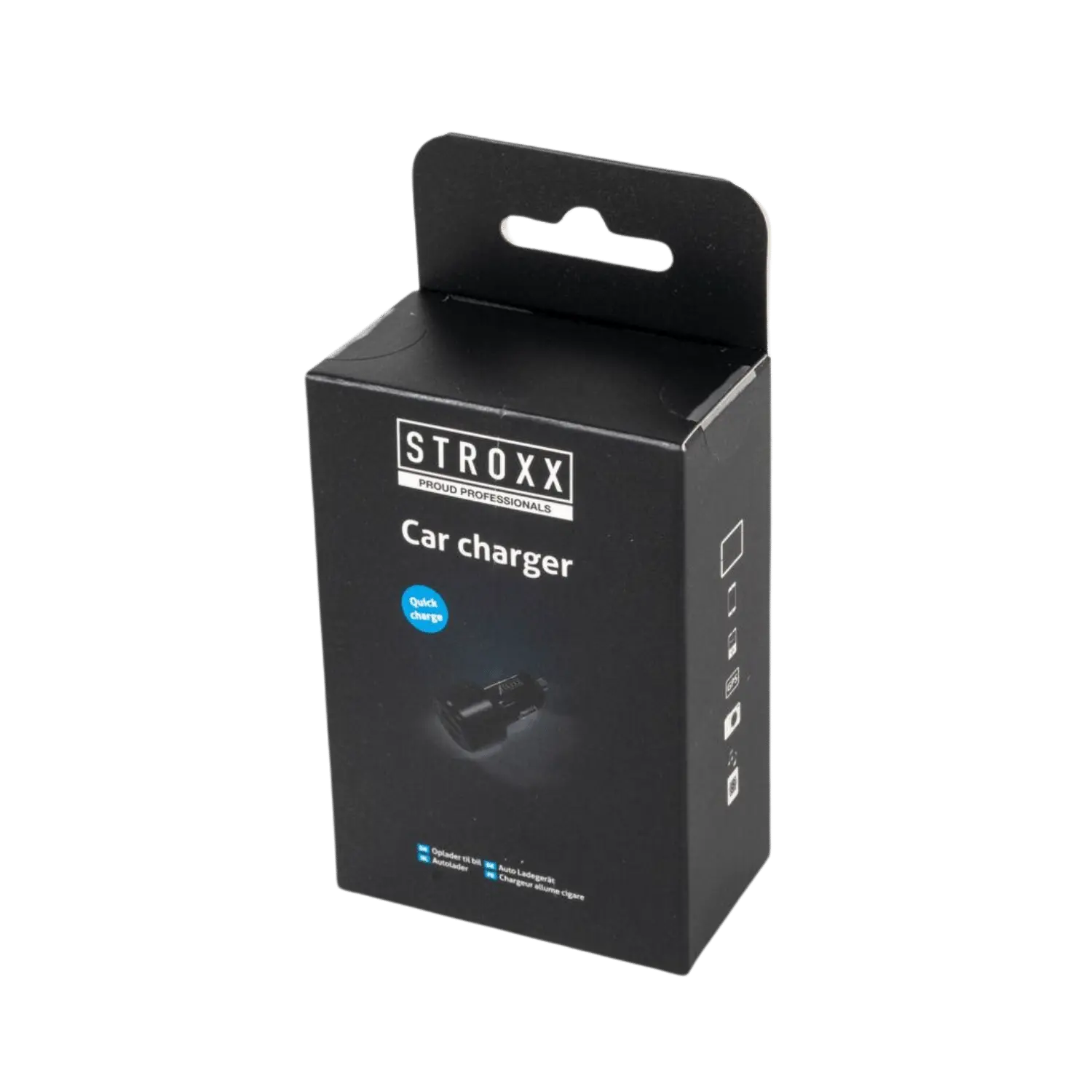 Chargeur de voiture pour téléphone portable (charge rapide)