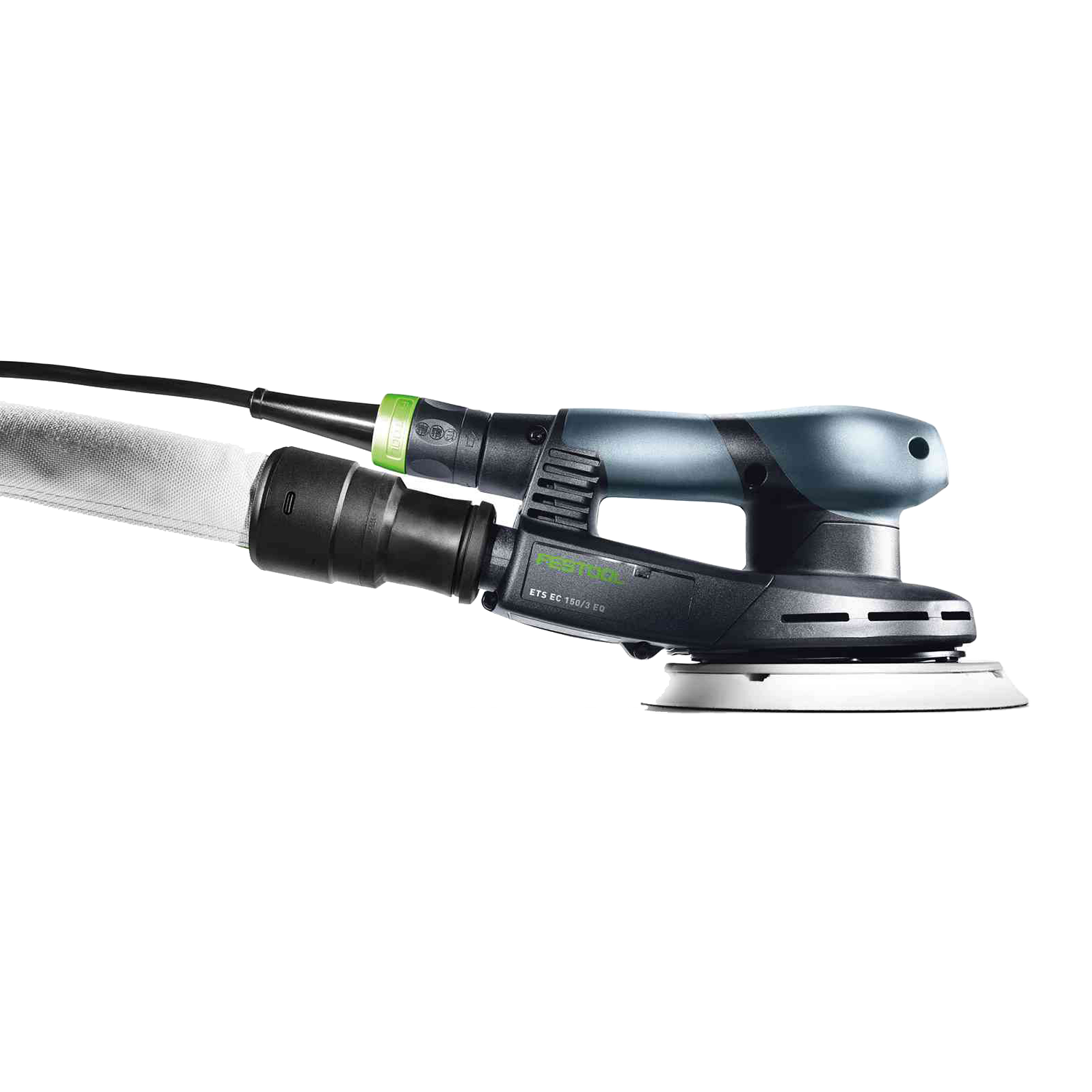 Festool Excenterschuurmachine ETS EC 150/3 EQ-PLUS: Compacte 400W excenterschuurmachine met een schuurdiameter van Ø150 mm.