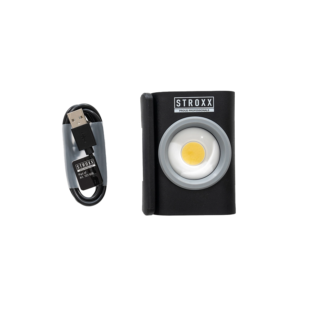 Lampe de travail LED compacte rechargeable & magnétique - 1000 lumens