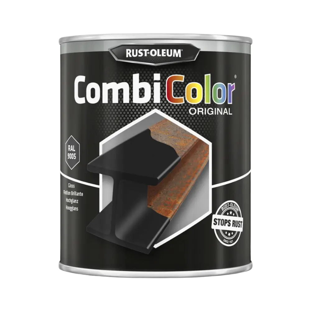 Combicolor 7379 - 2.5l - brillant noir intense - RAL 9005