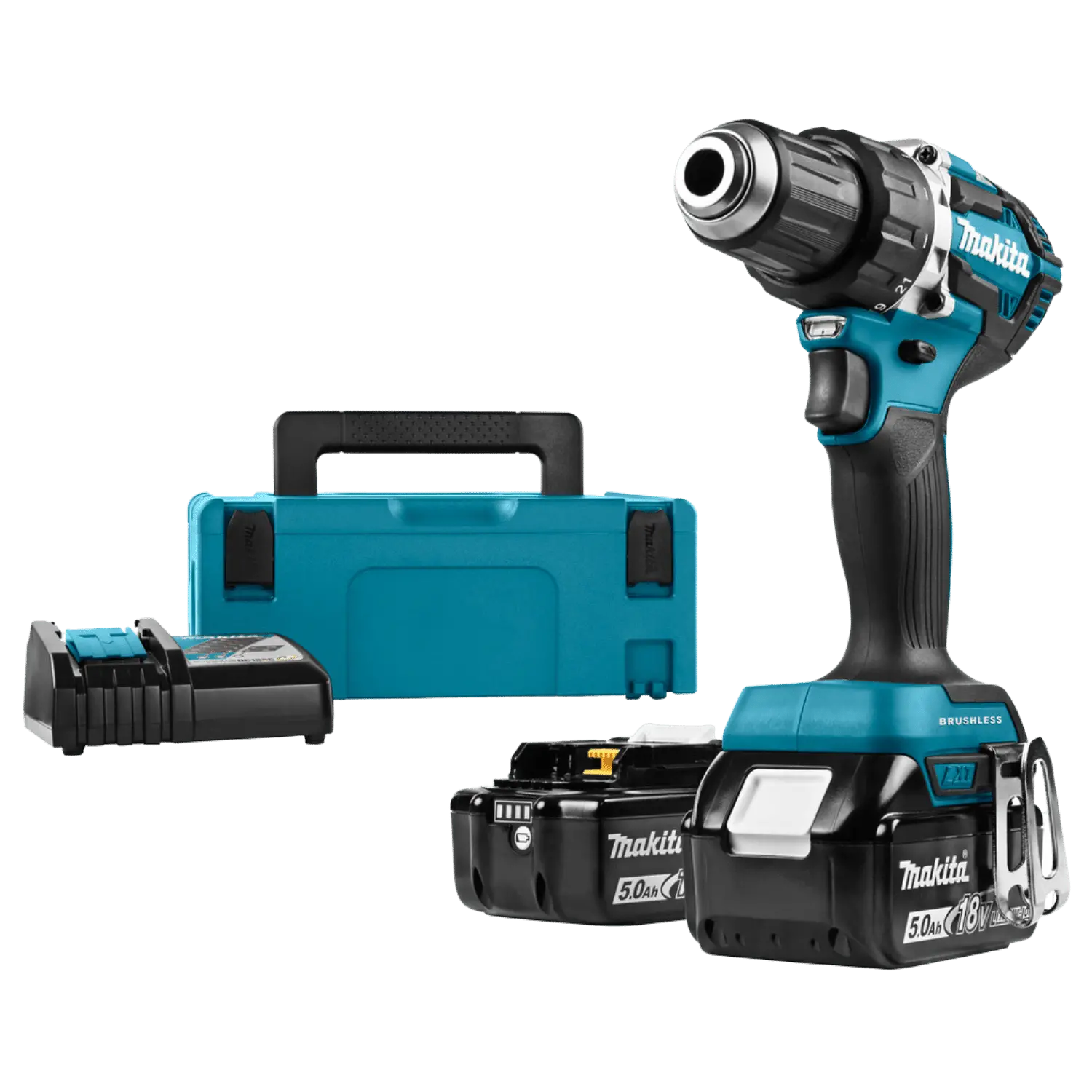 Visseuse-Perceuse sur Batterie DDF484RTJ (18 V - 2 X 5 Ah Li-ion)