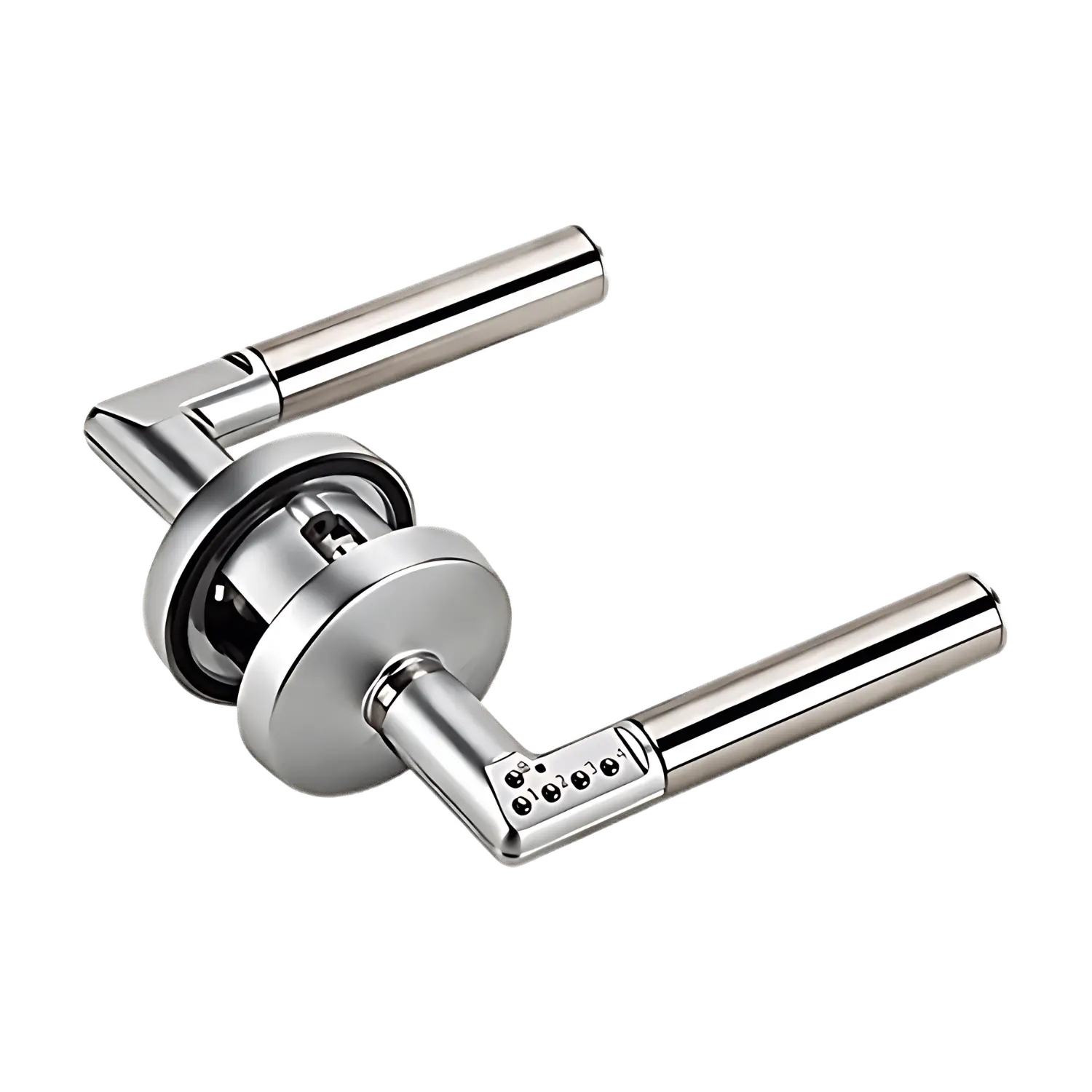 Elektromechanische deurkruk met code rechts code handle