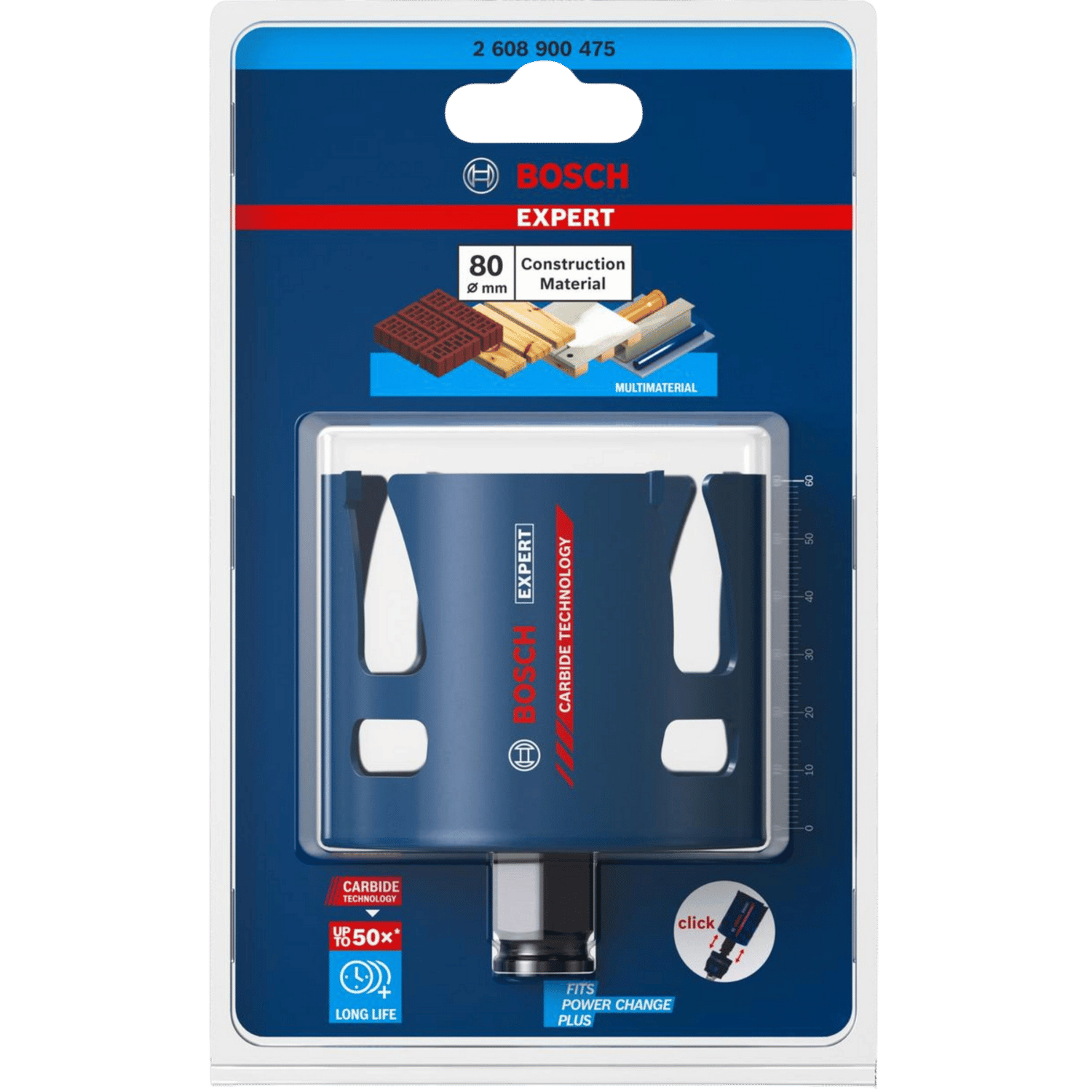 Gatzaag ø 80 mm expert construction material - power change
