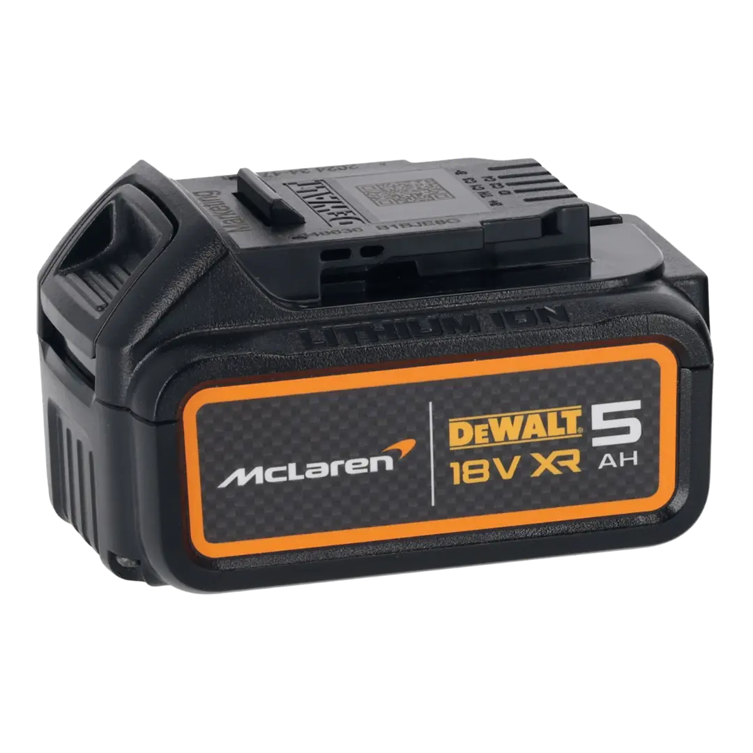DCK200MP2T-QW Mclaren Combiset DCD85 + DCF85 18 V 5,0 Ah Li-Ion DCK200MP2T-QW Mclaren Combiset DCD85 + DCF85 18 V 5,0 Ah Li-Ion