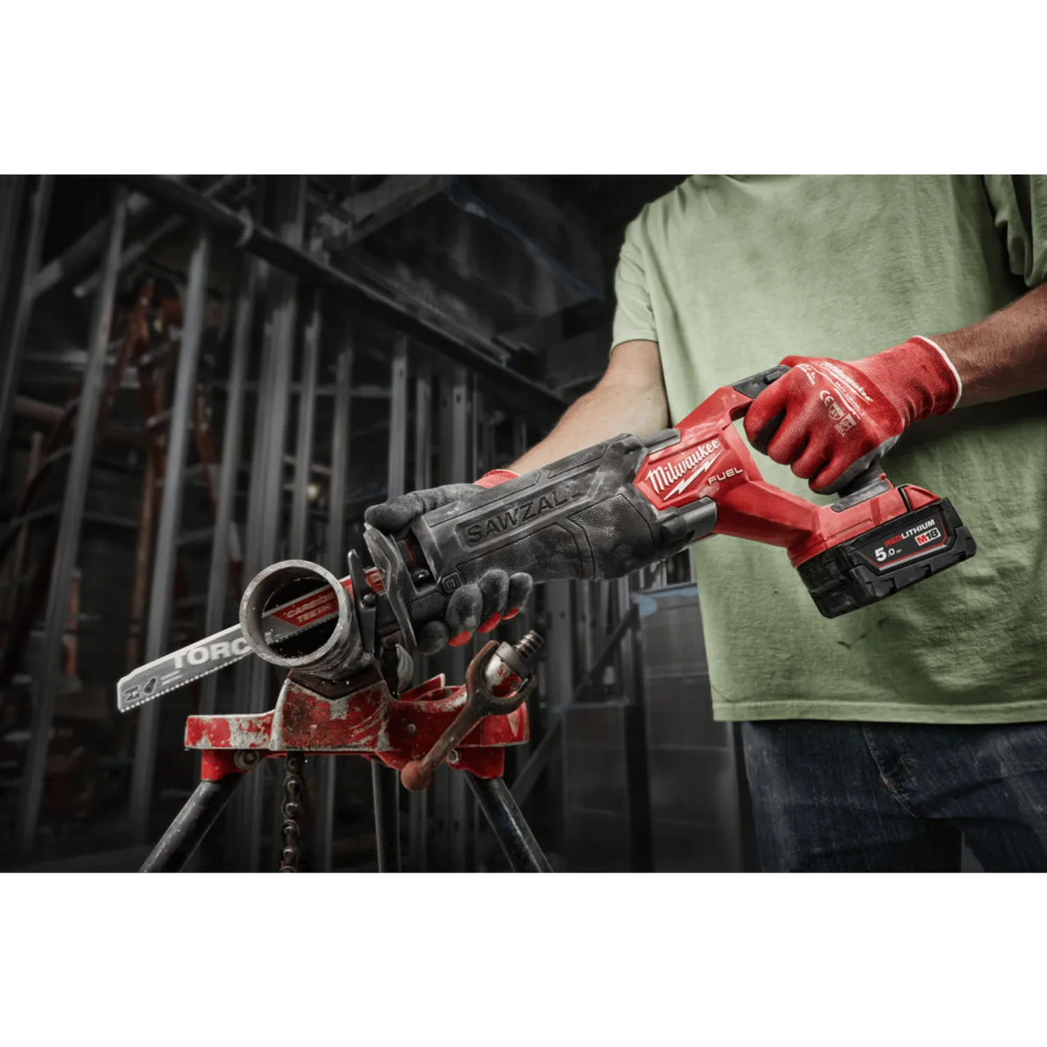 Milwaukee M18 FSZ-0X Accu reciprozaag: 18V, zonder accu.