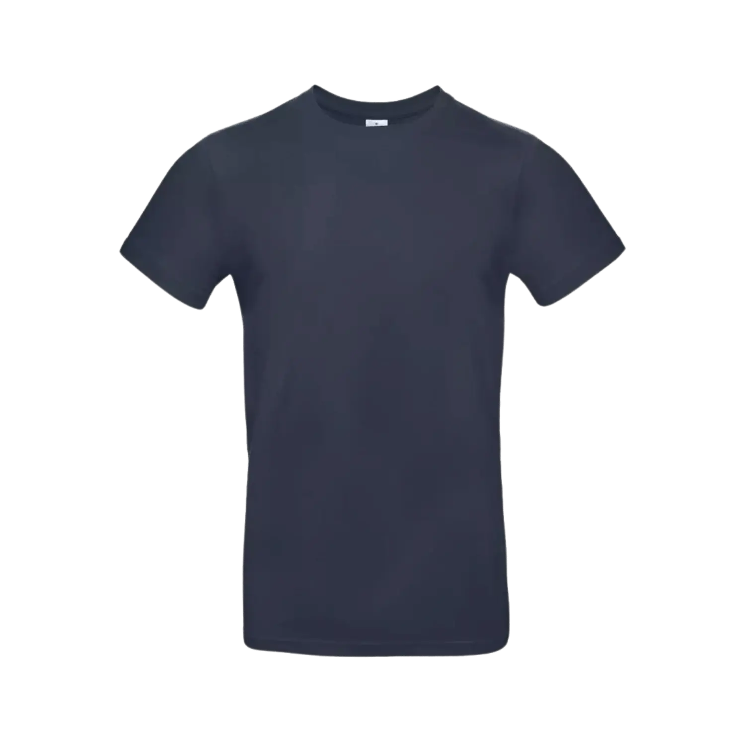 T-shirt à col rond New Heavy #E190/Hommes - navy - L - 3 pcs/paquet