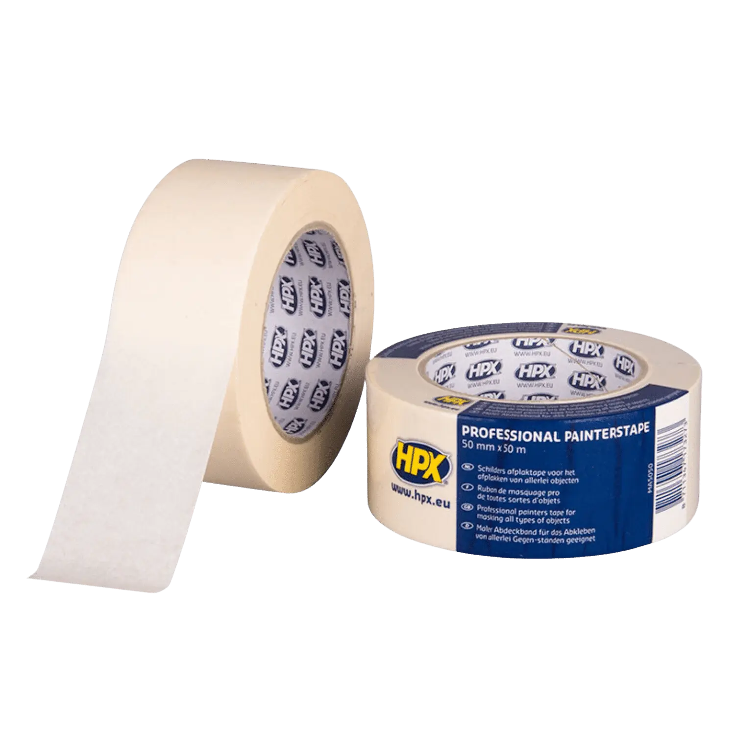 Masking tape 60°C - Crèmewit 50mm x 50m