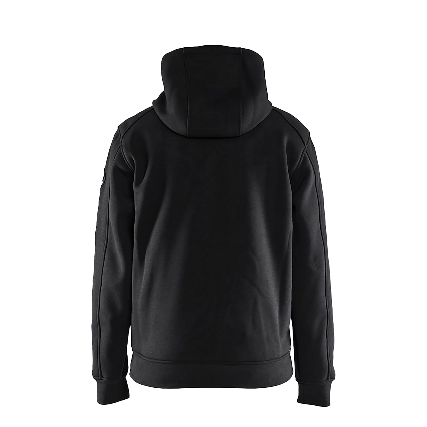 Hooded sweatshirt met warme voering 4933/2514/9900 - zwart - s