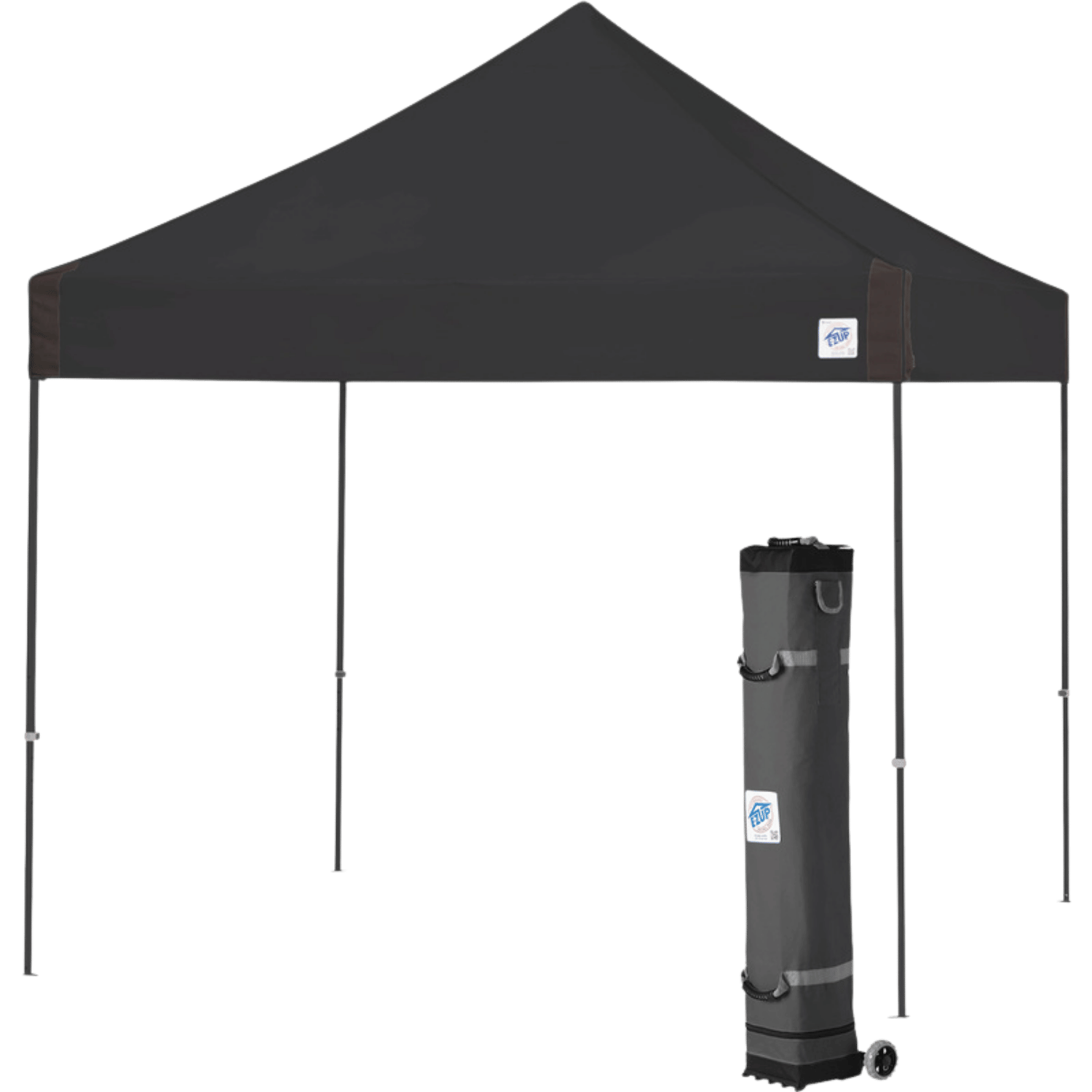 E-Z UP werktent vantage zwart 3 x 3 m (compleet met draagtas) - VG3SG10BK