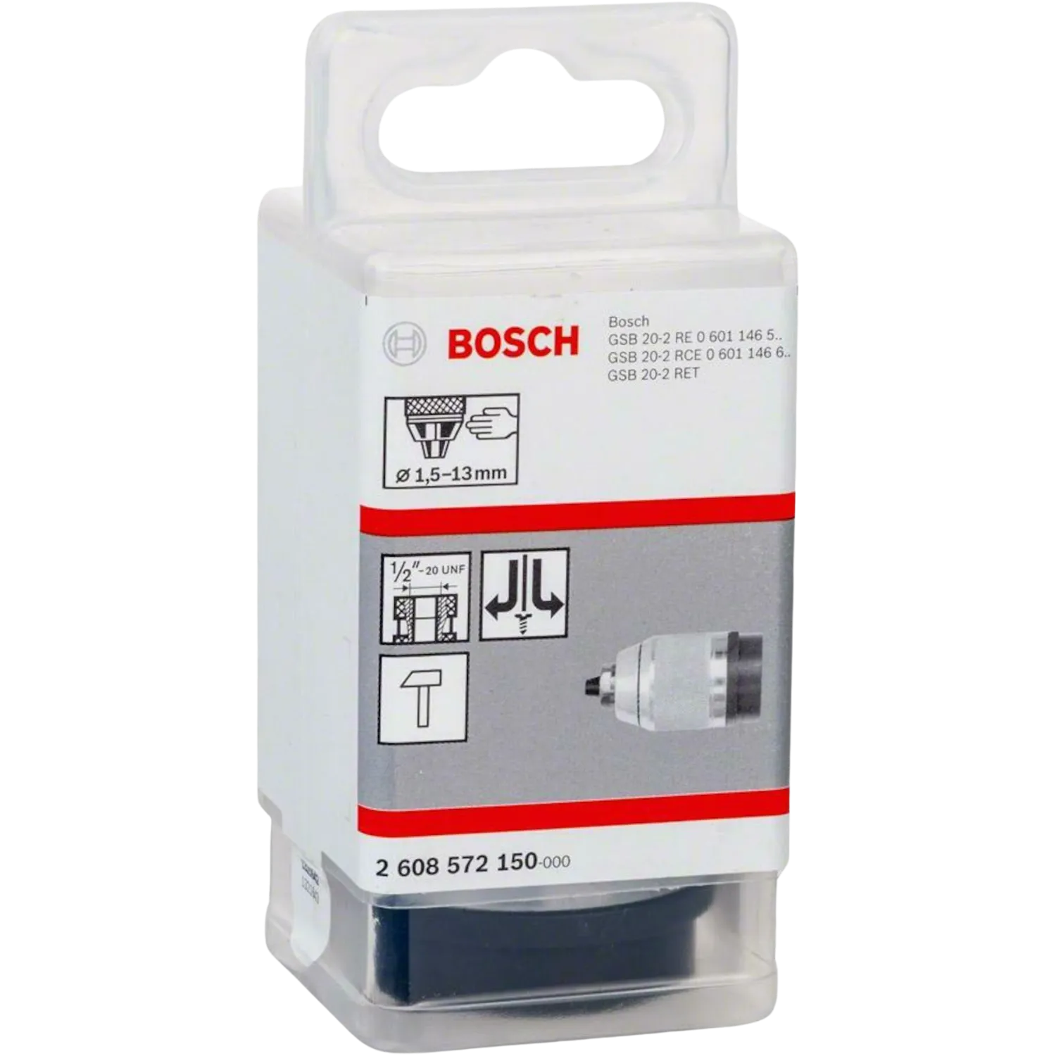 Mandrin automatique auto-lock (1,5-13 mm)