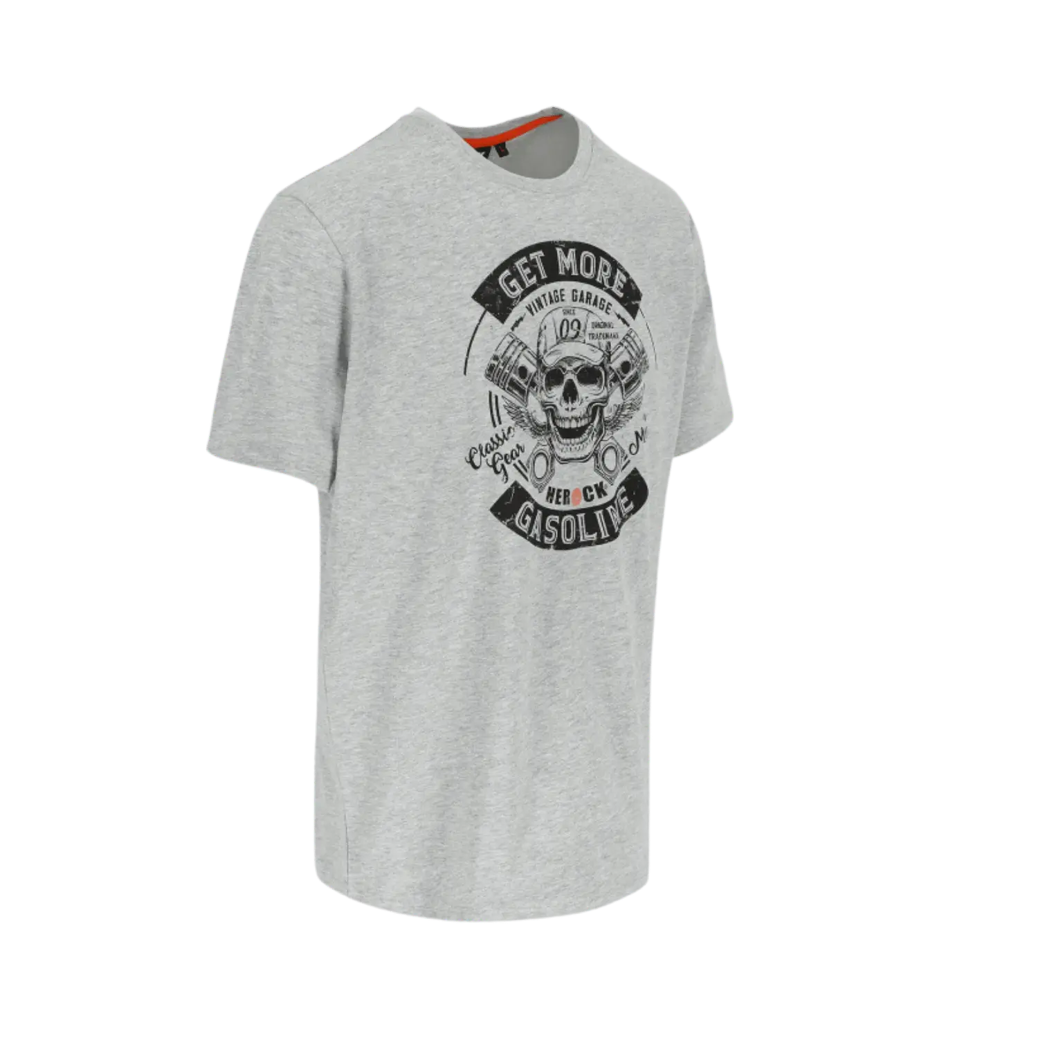 T-shirt More Gasoline - gris chiné clair - XL - Édition Limitée 2023