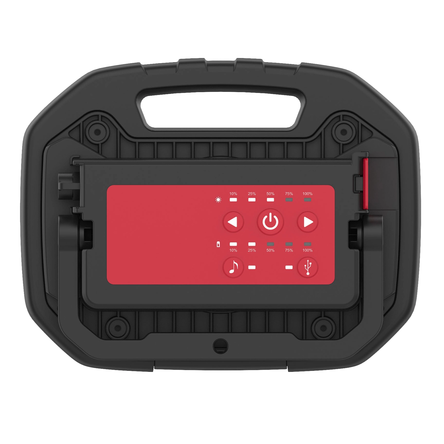 Oplaadbare werflamp + Bluetooth speaker 3000 Lm USB IP65