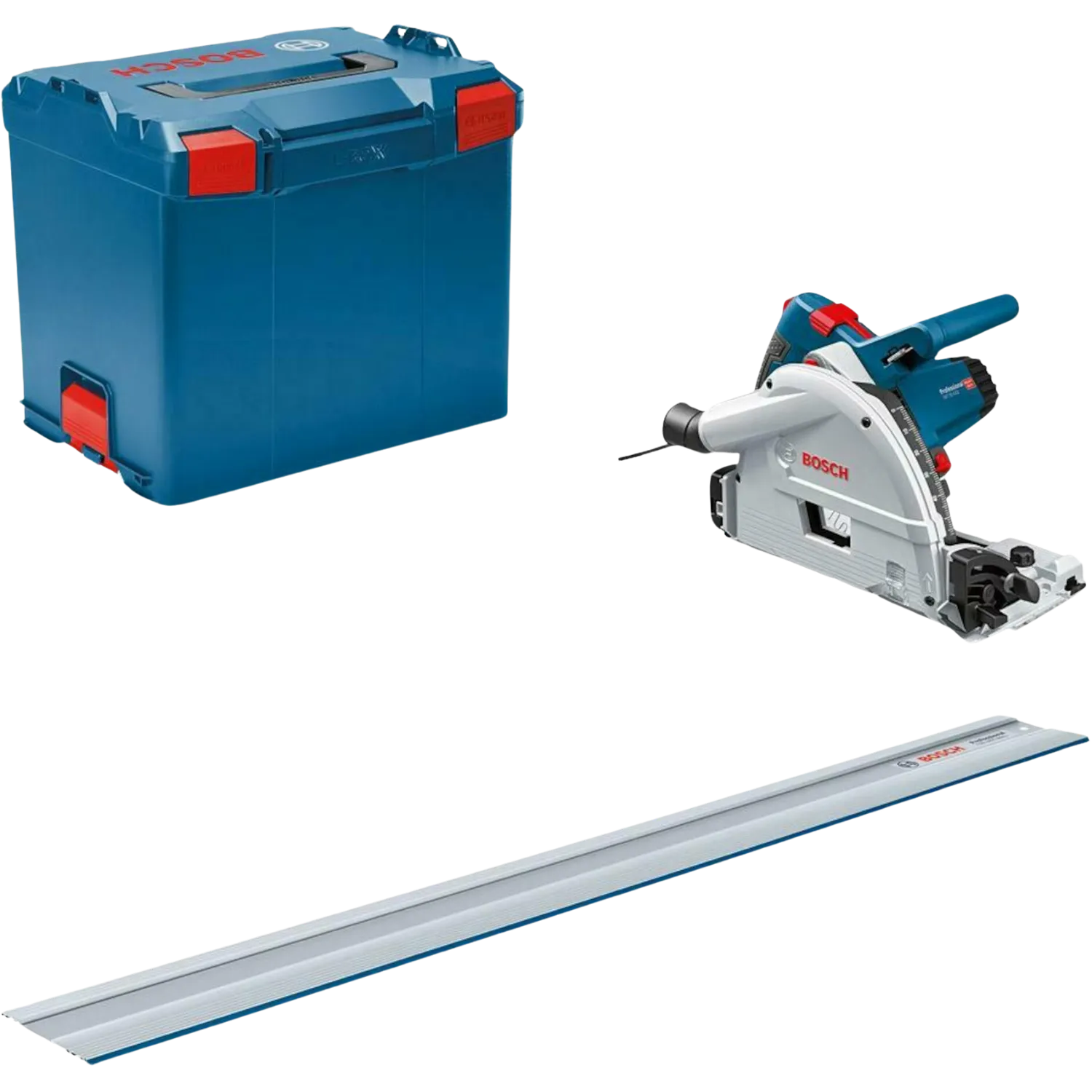 Scie circulaire plongeante GKT 55 GCE avec rail FSN 1400 (1400 W - 57 mm - Ø 160 x 20 mm)