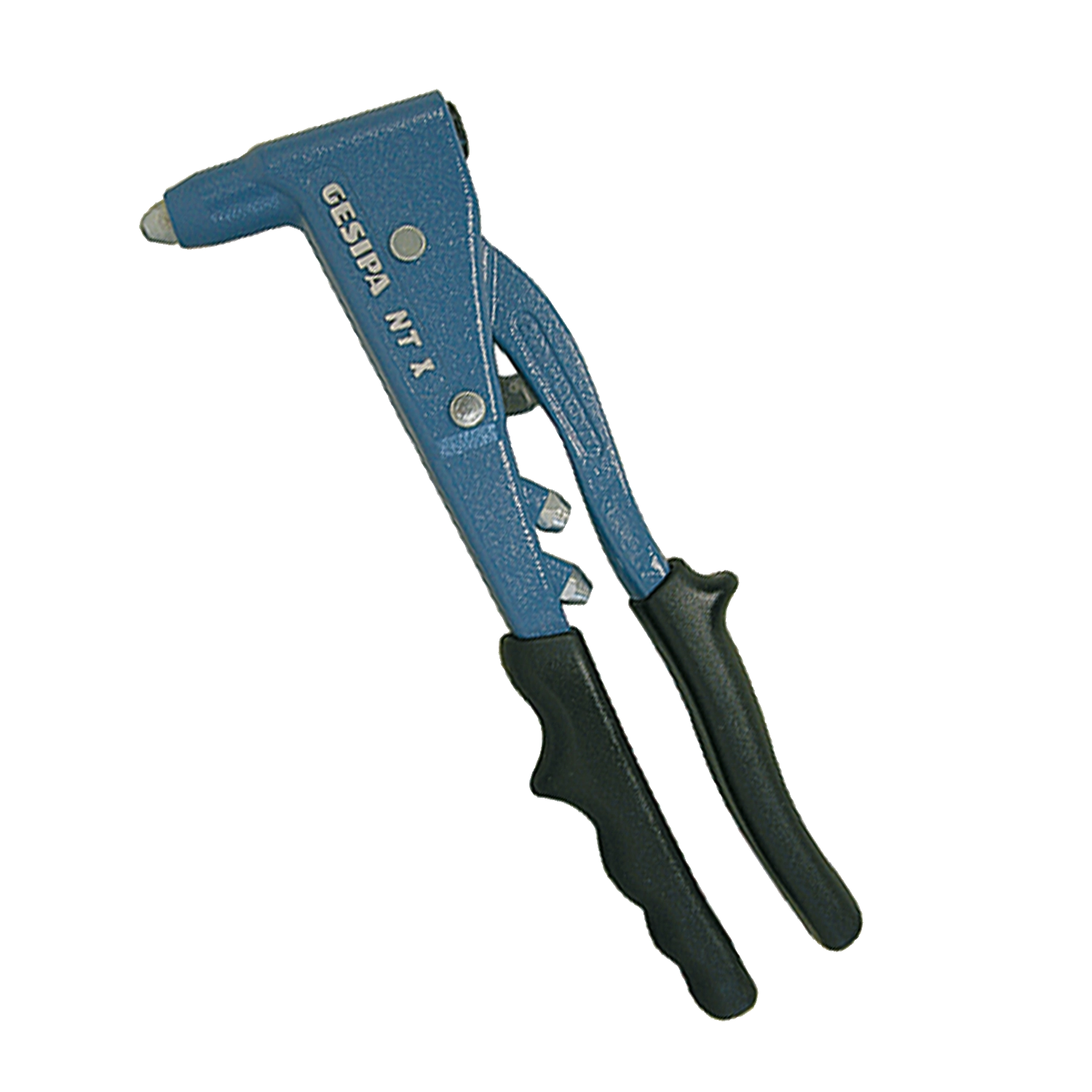 Bosch Blindklinknageltang Ntx Ref.1434040 | Lecot.shop Blauwe Gesipa blindklinknageltang. Rubberen handvaten. Opschrift "GESIPA NT X".