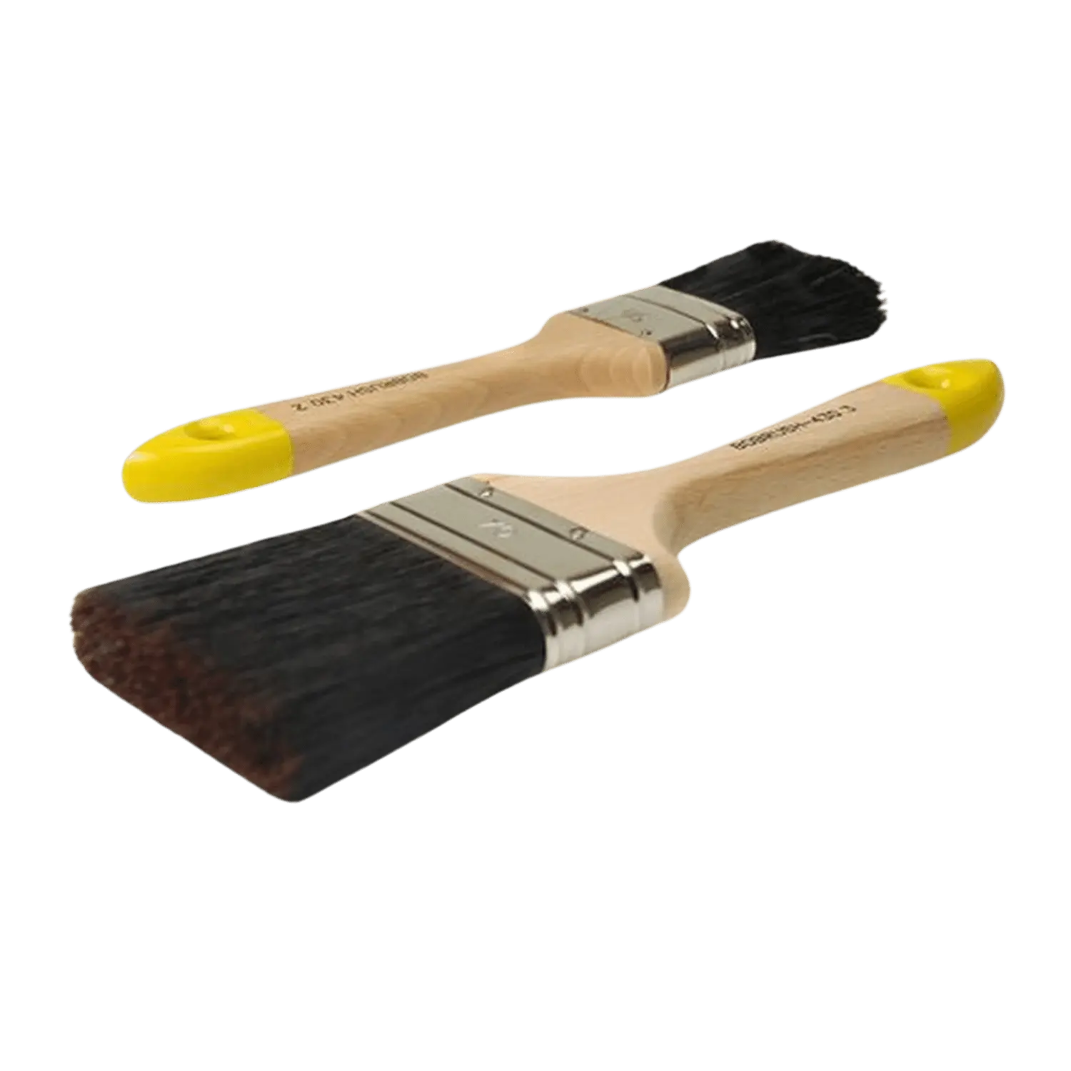 Brosse à peindre plate - manche en bois laqué 3" n° 430/30