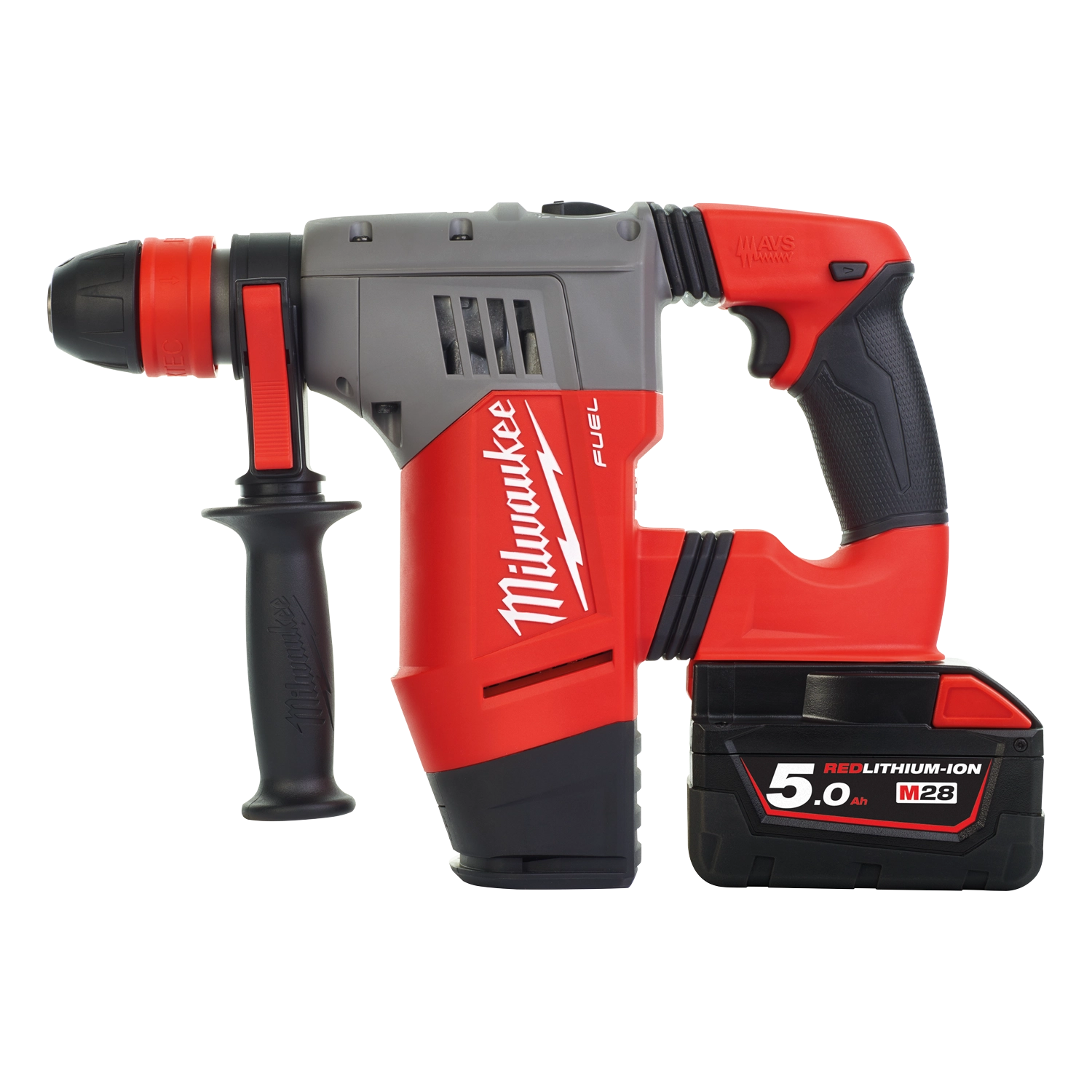 Milwaukee Accu Boorhamer CHPX-502X (18V - 2X5 Ah Li-ion): Krachtige boorhamer met 2x5 Ah Li-ion accu's voor moeiteloos boren in diverse materialen.