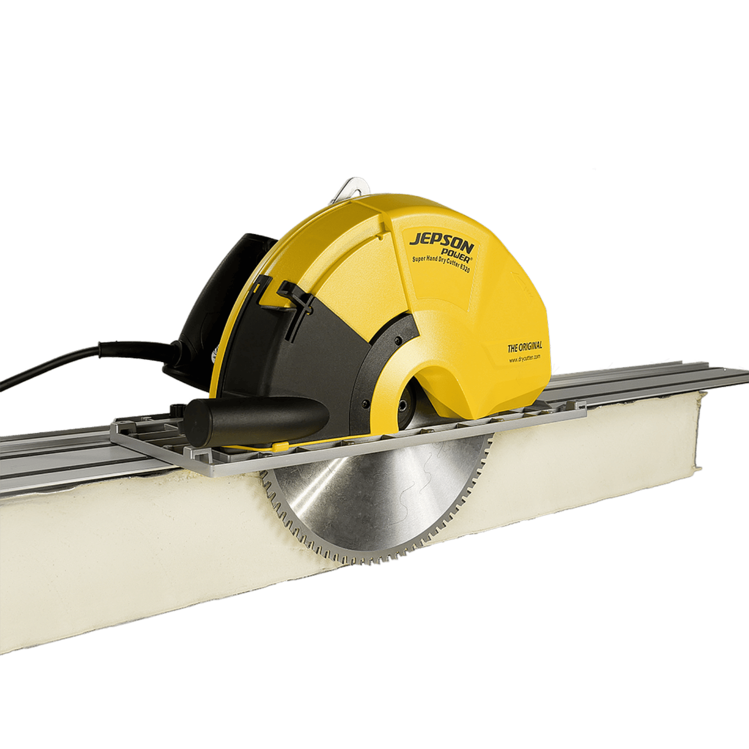 Scie circulaire Super Hand Dry Cutter 8320 (1800W – ø 320 x 25.4 mm) + rail