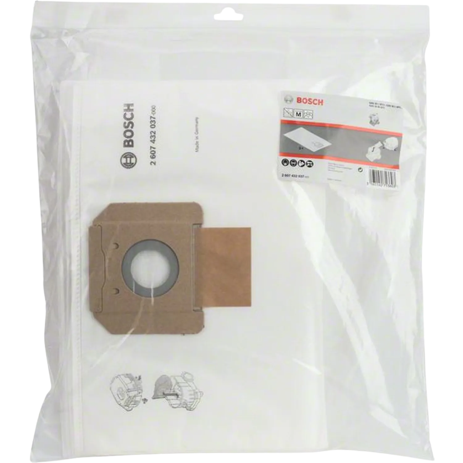 Fleece filterzak GAS 35 (5 stuks)
