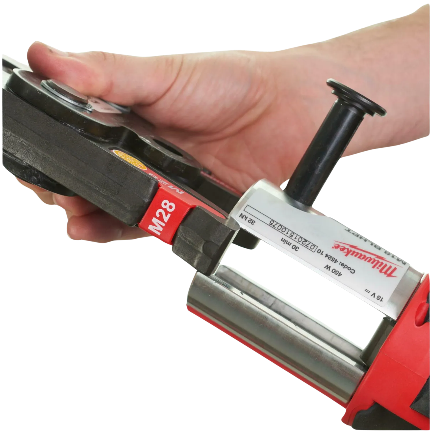 Machine à sertir sans fil M18 BLHPT-202C (18V, 2 x 2 Ah, livrée sans mâchoires de sertissage)