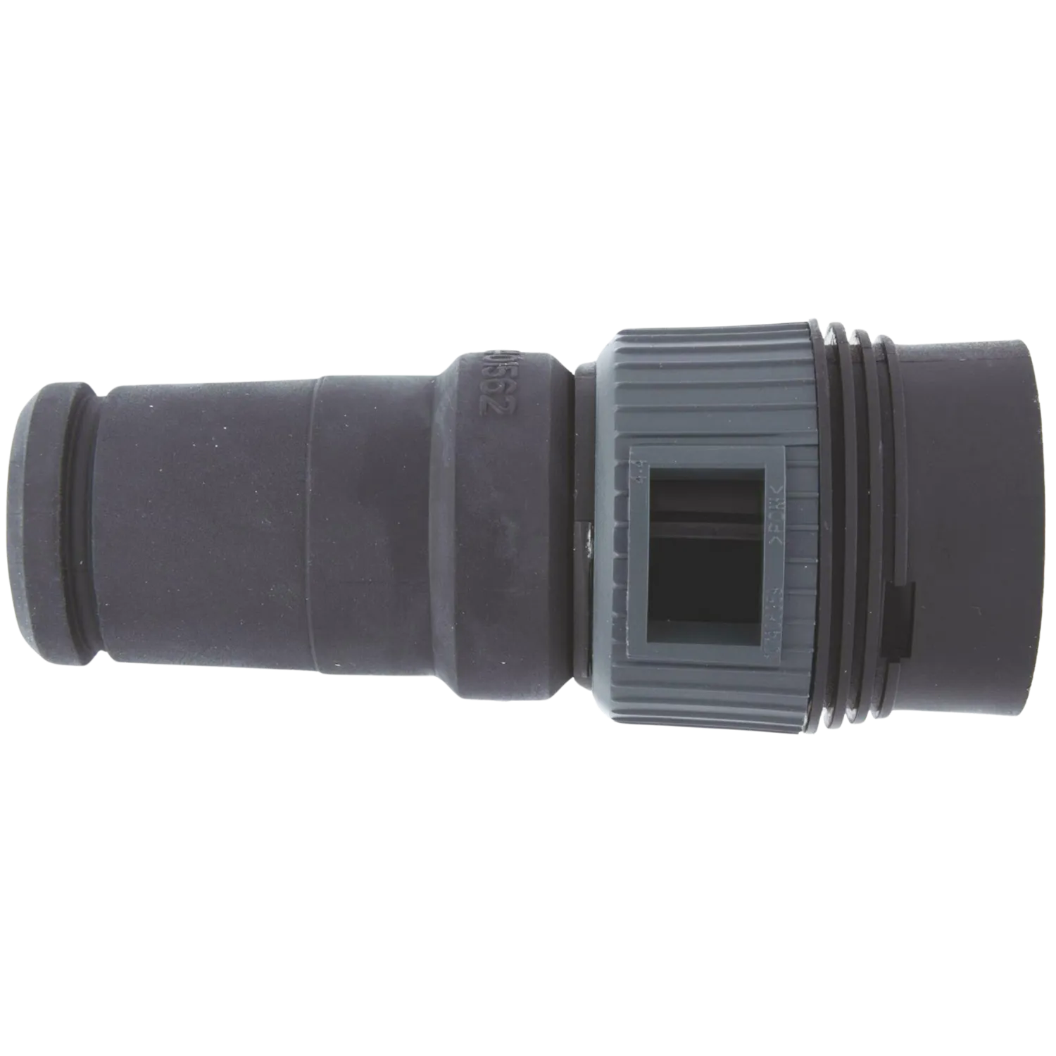 Adaptateur flexible avec régulateur d'air côté machine