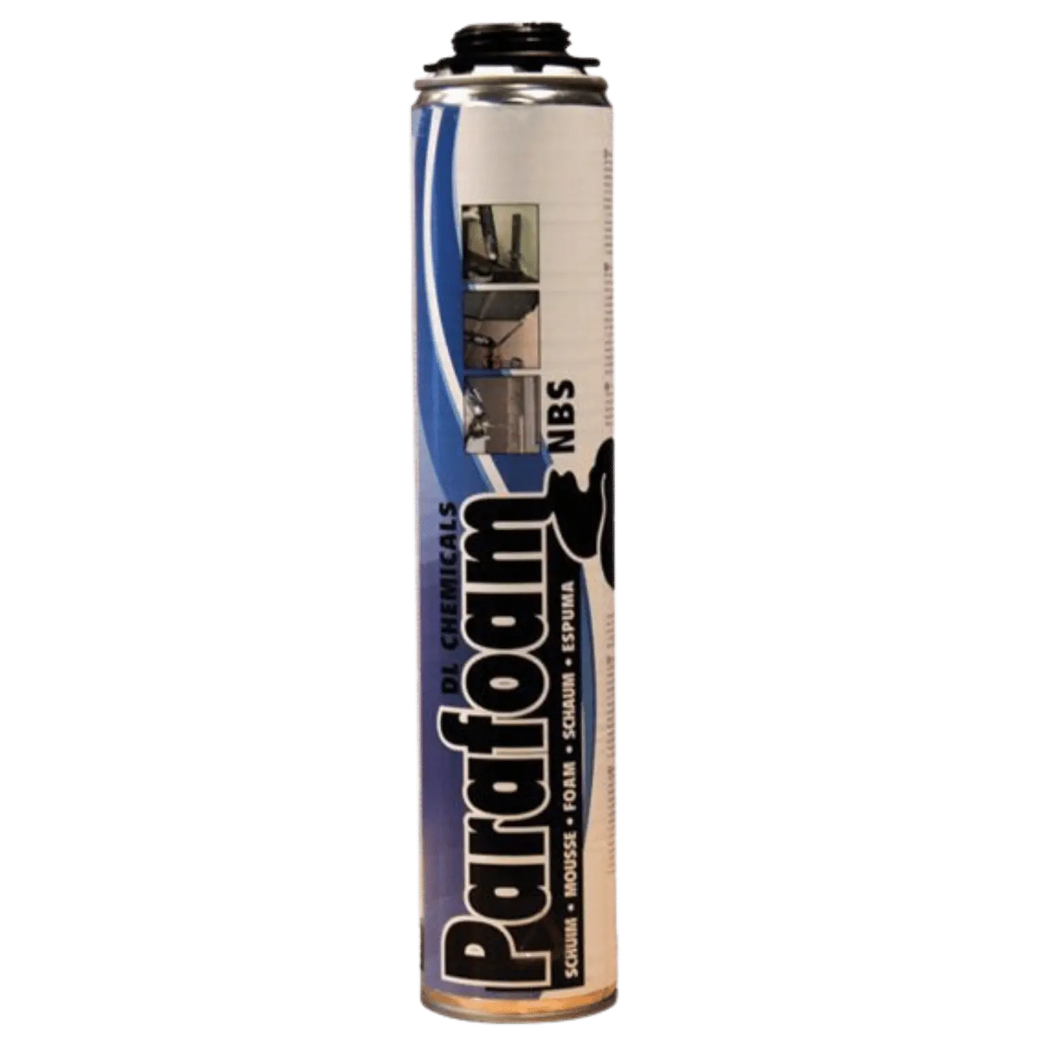 Parafoam Nbs Kit Mousse PU + Pistolet + Nettoyant (10 + 1 x Cartouche de 750 ml)
