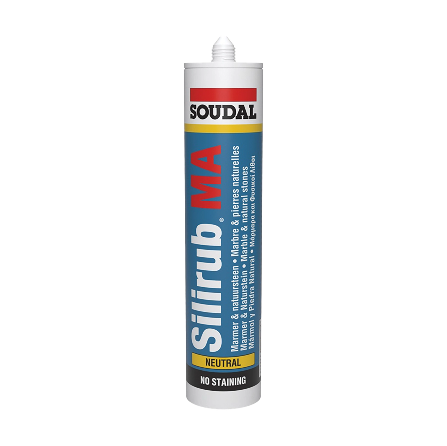 Silicone Silirub Ma Voor Natuursteen - Neutrale Silicone - 300 ml