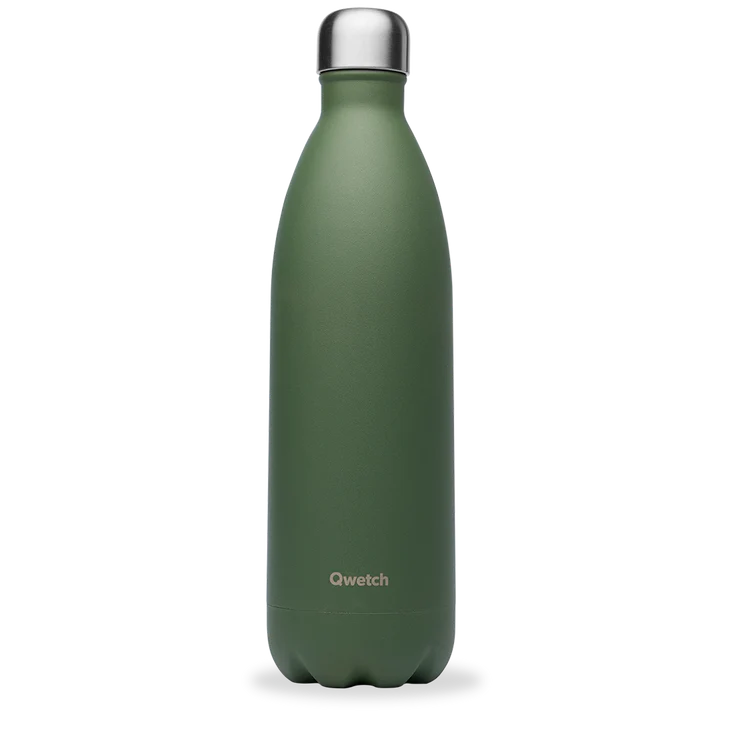 Bouteille isotherme - granit kaki - 1000 ml