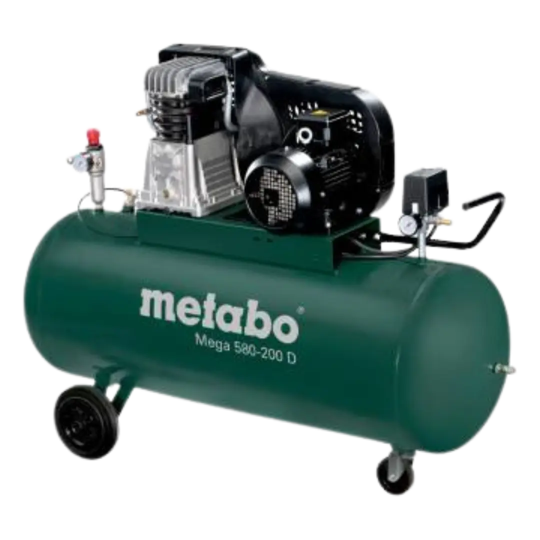 Mega 580‑200 D compresseur (200 L, 5,8 bar)